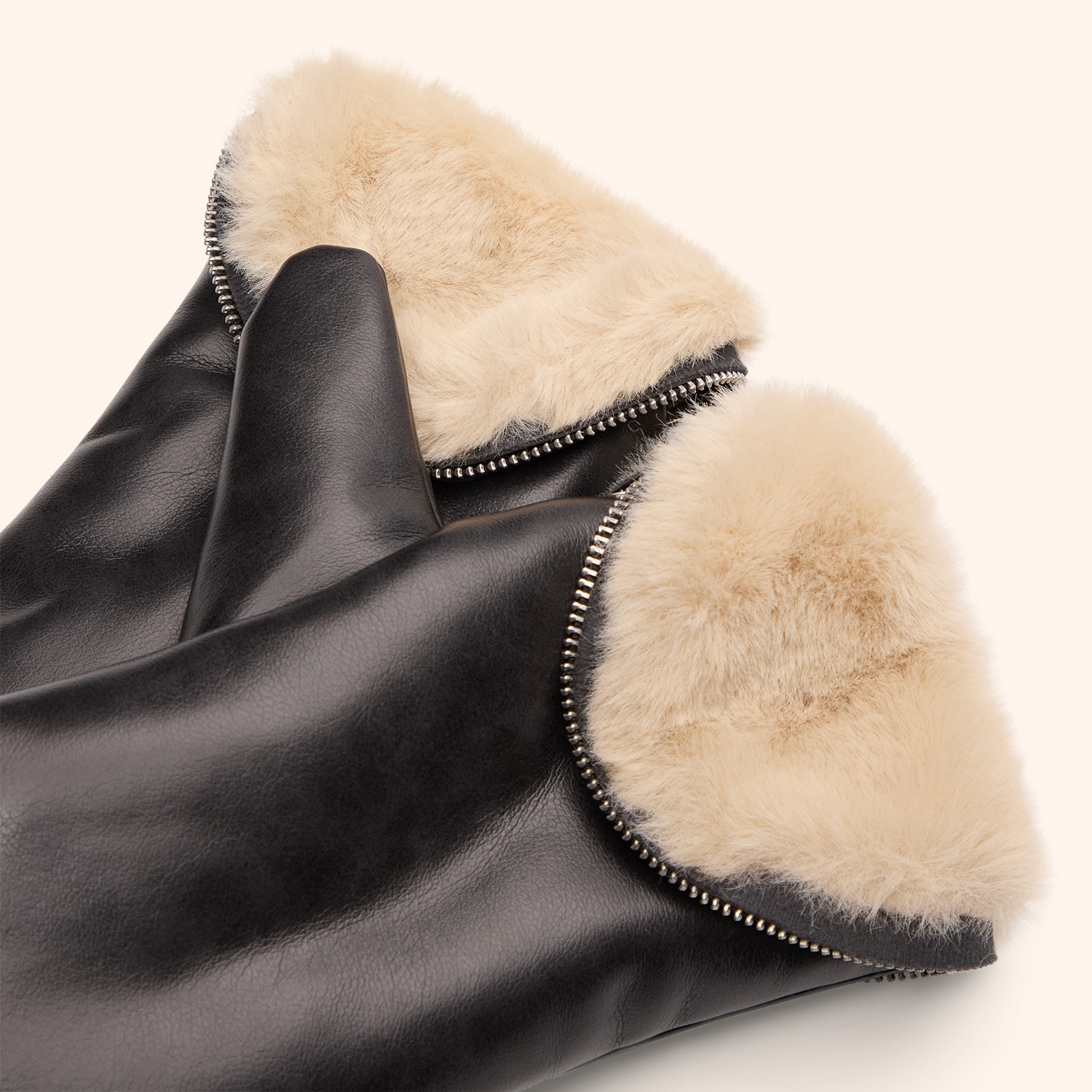 Gants à fermeture éclair Noa