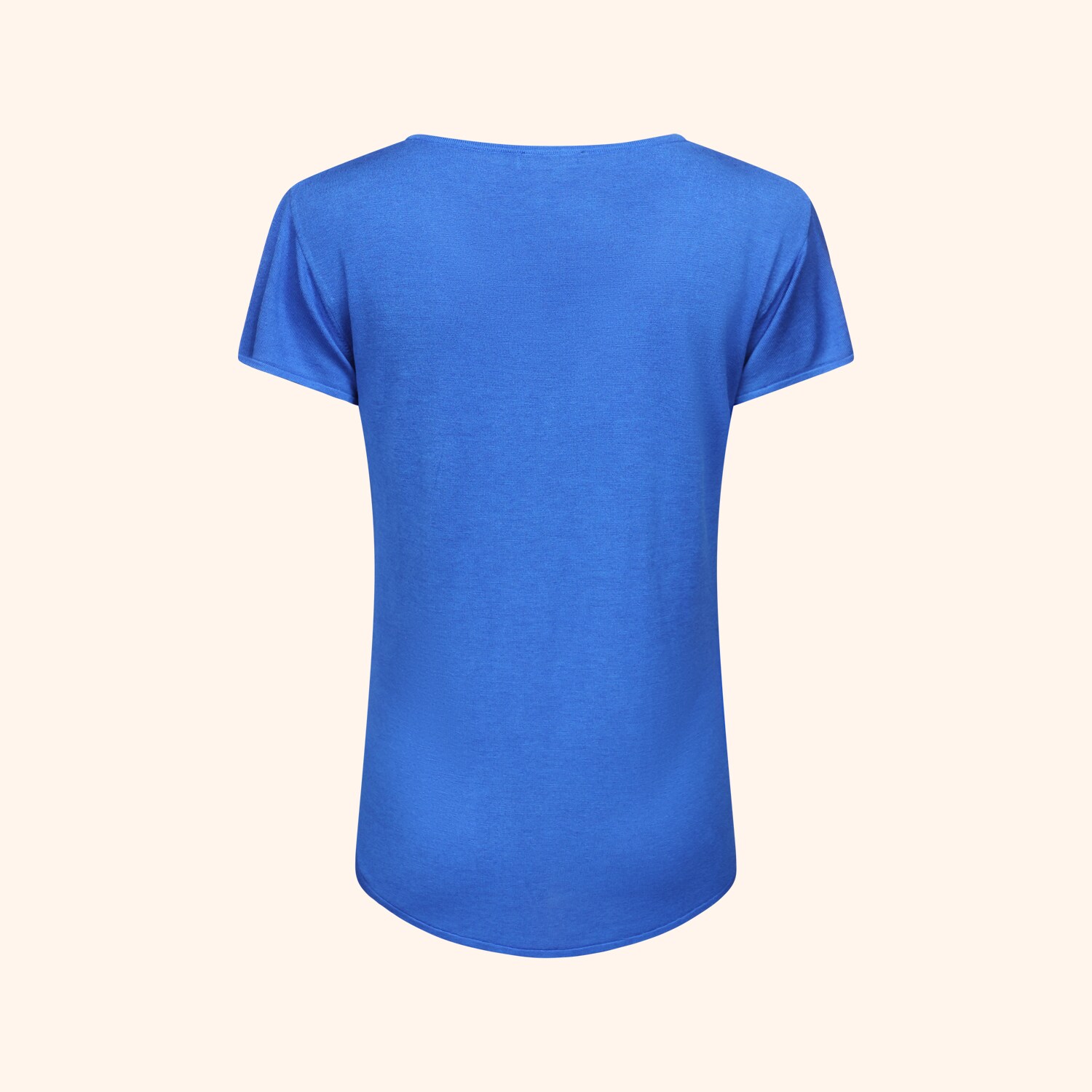 T-shirt col V manches courtes