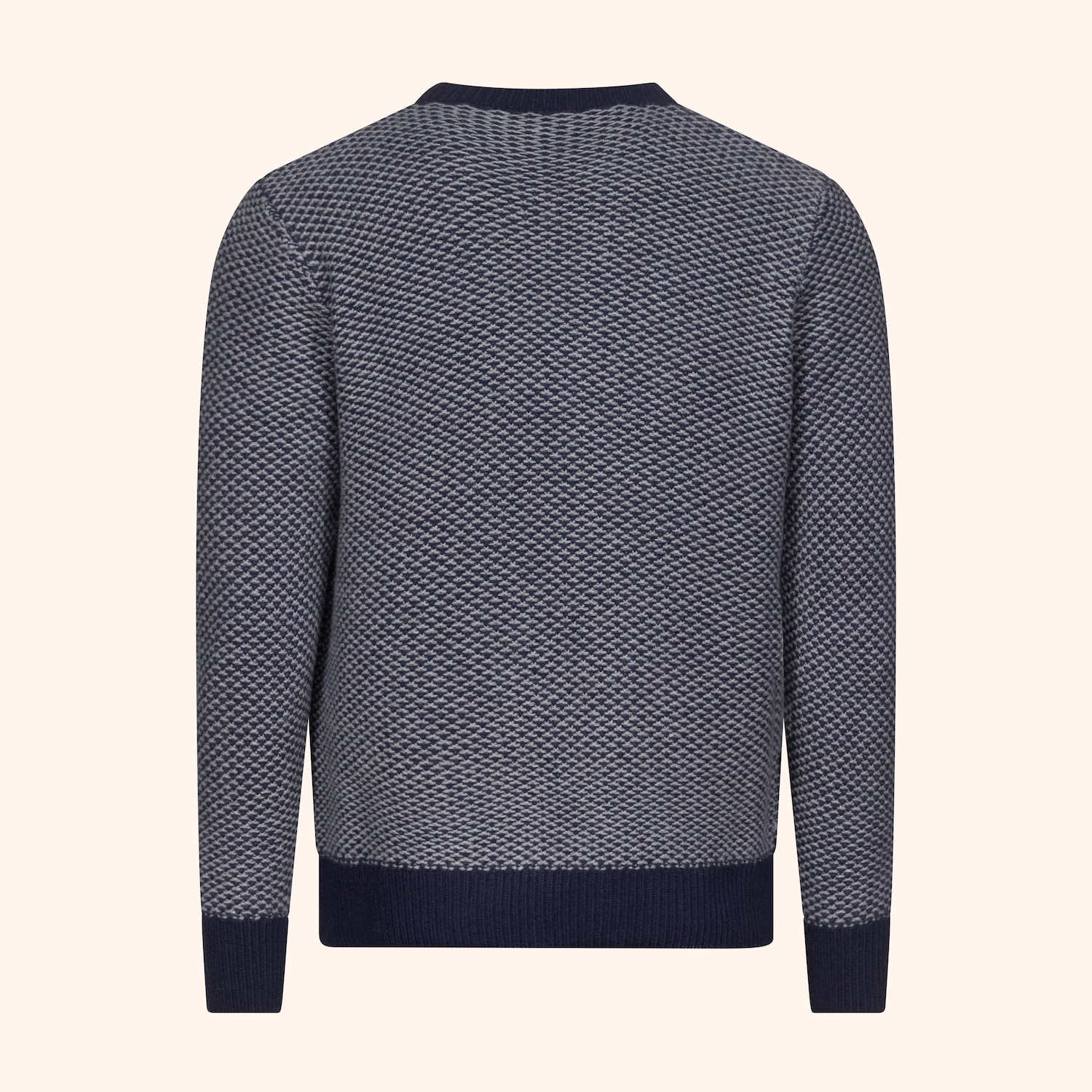 Pull ras-du-cou chiné