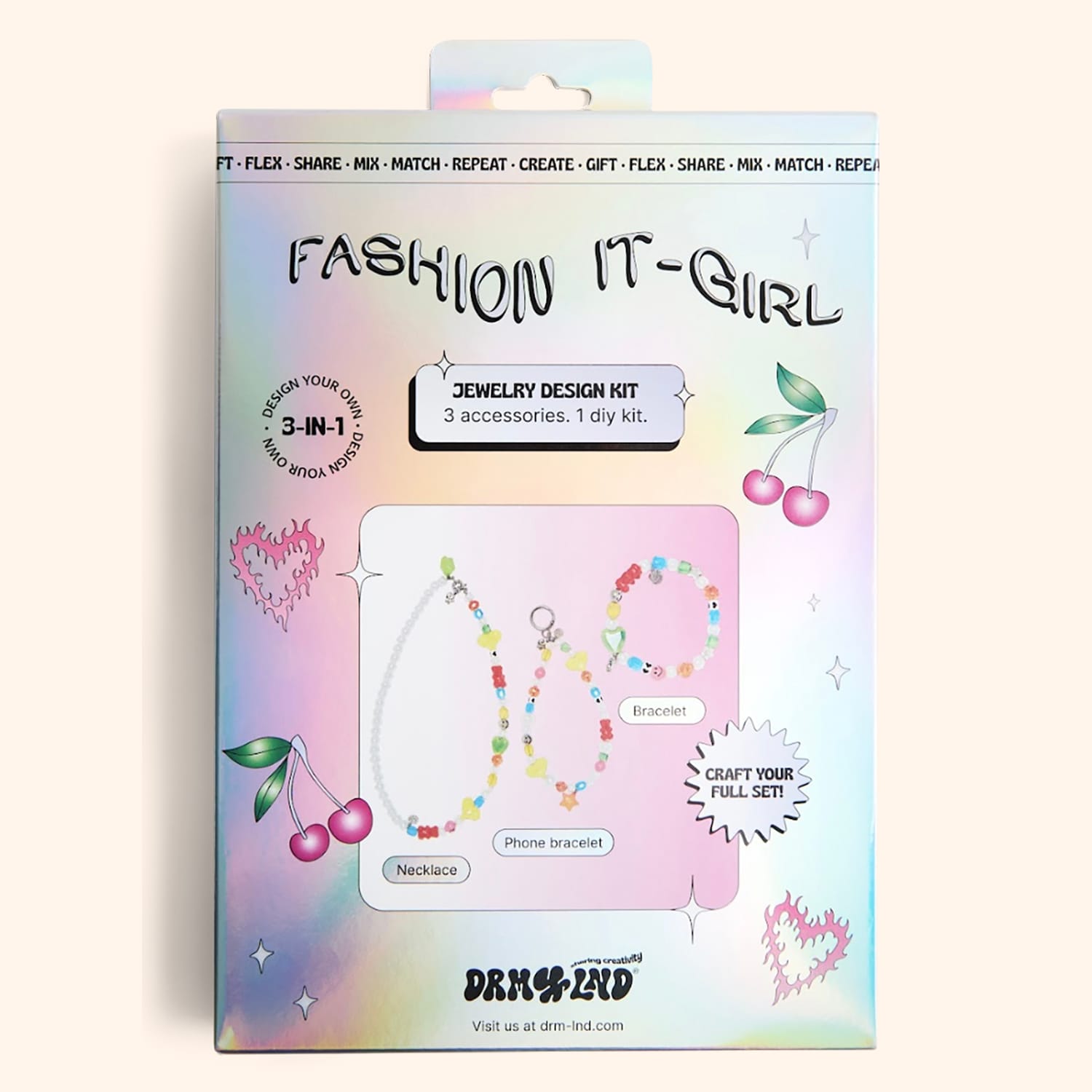 Kit bijoux 3 en 1 "Fashion It Girl"