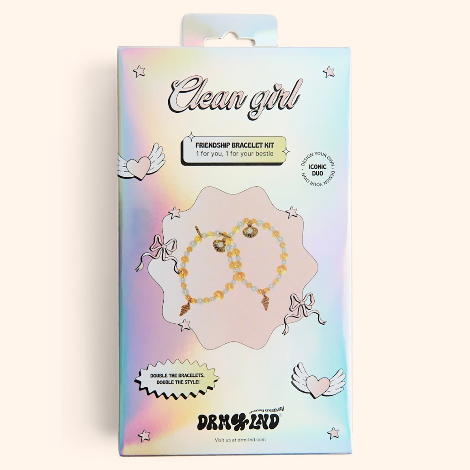 Kit bijoux 2 en 1 "Clean Girl"