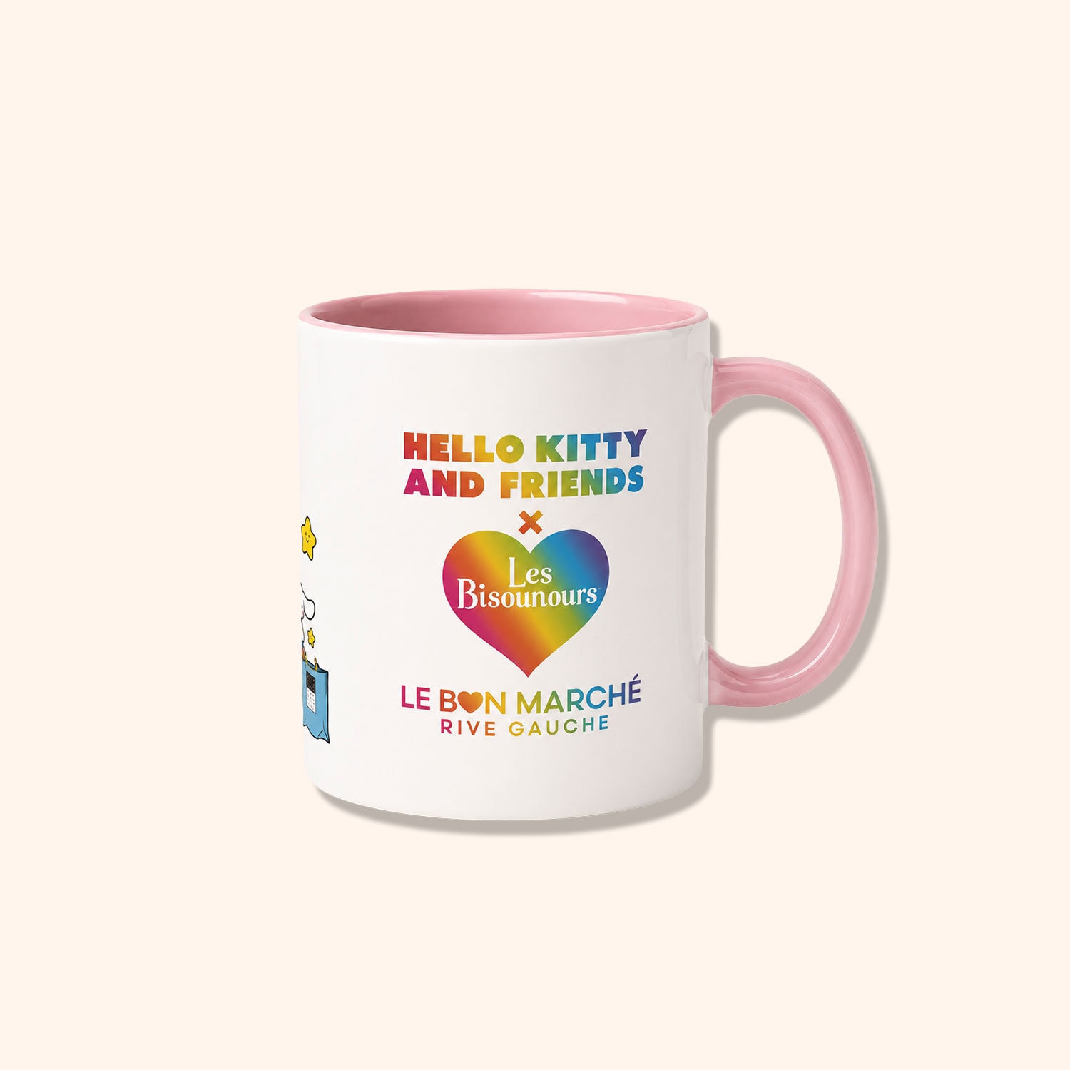 Mug Hello Kitty & les Bisounours "My Melody"