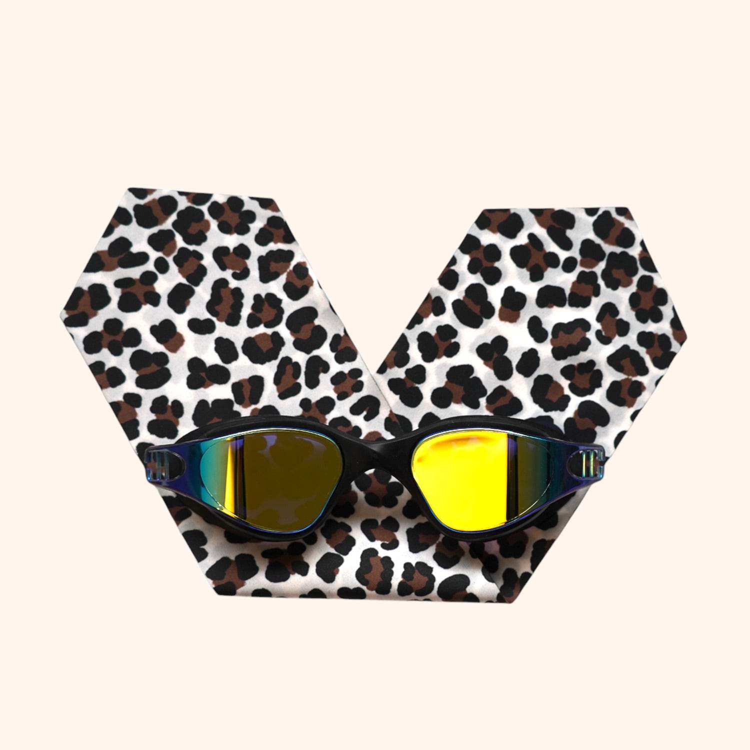  Lunettes de piscine - L&eacute;opard - Adulte