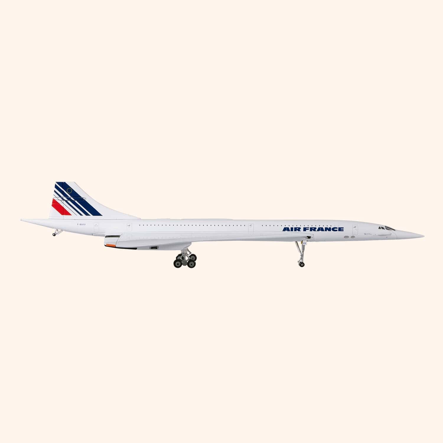 Maquette Sud Aviation Concorde F-BVFF Roissy CDG