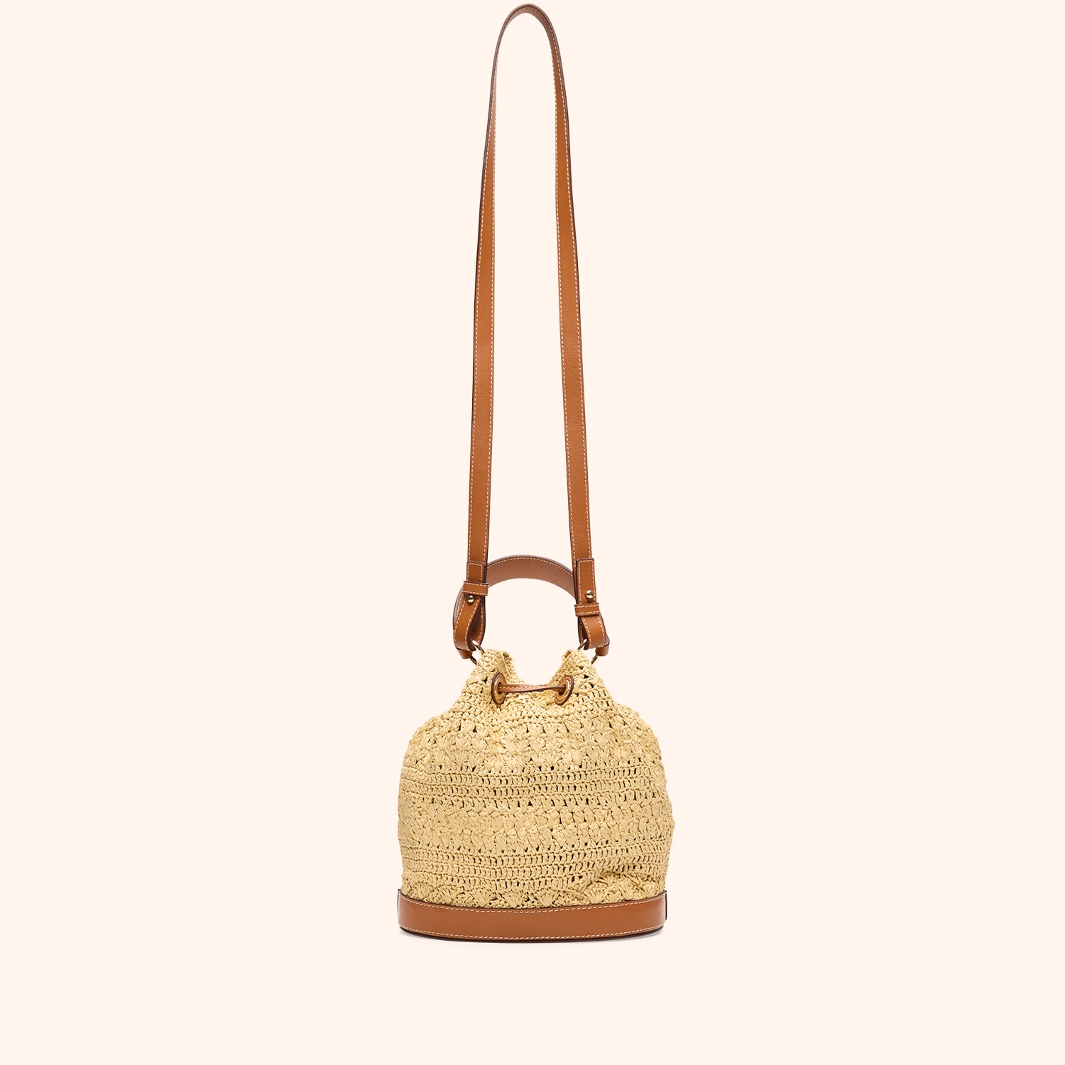 Sac seau crochet