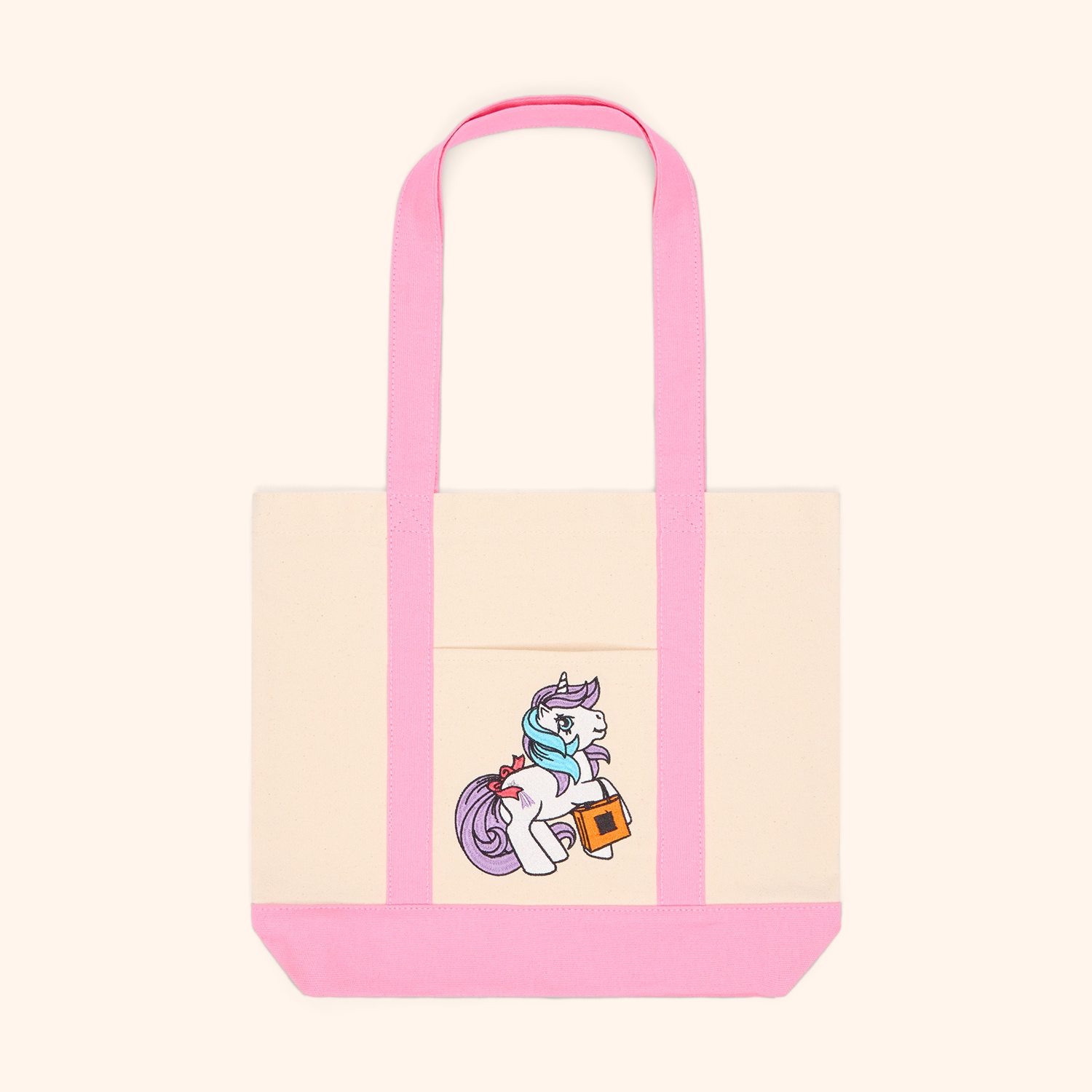 Cabas brod&eacute; Mon Petit Poney "Glory"