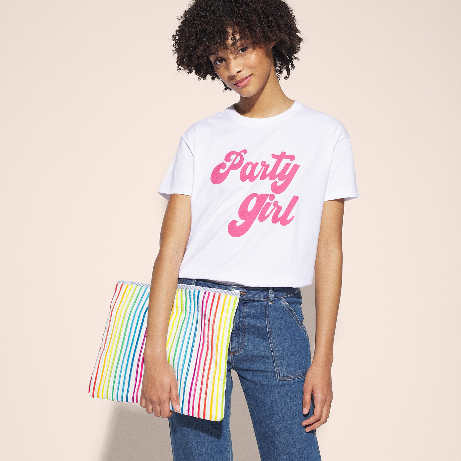 Pochette multicolore