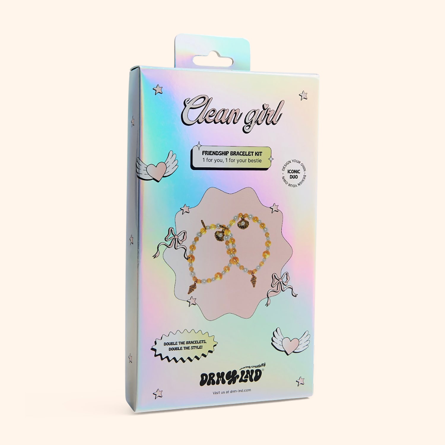 Kit bijoux 2 en 1 "Clean Girl"