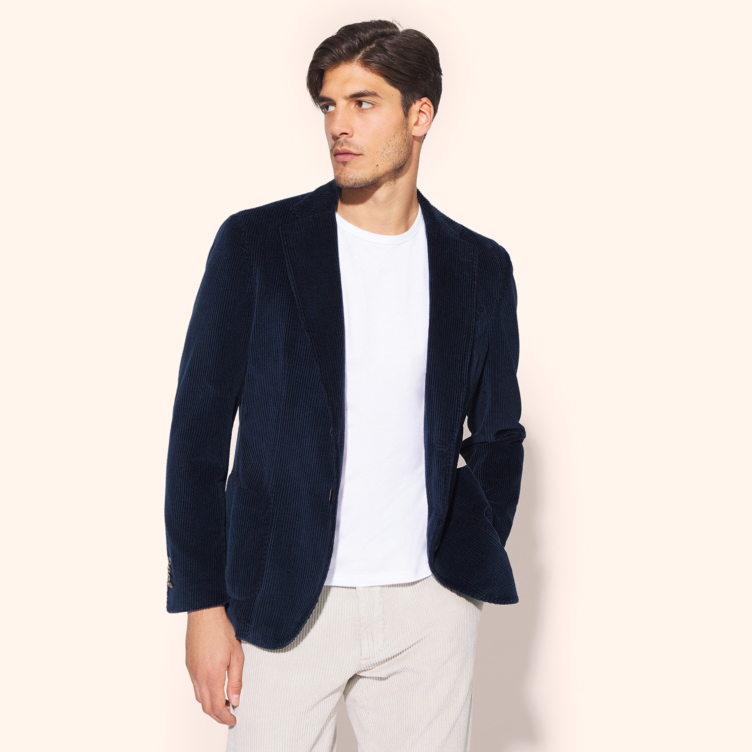 Veste en velours grosses côtes