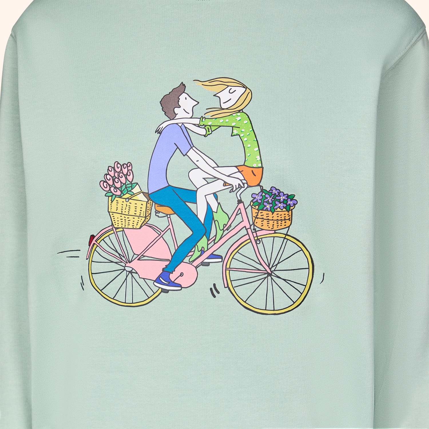 Sweat SOLEDAD "À byciclette"