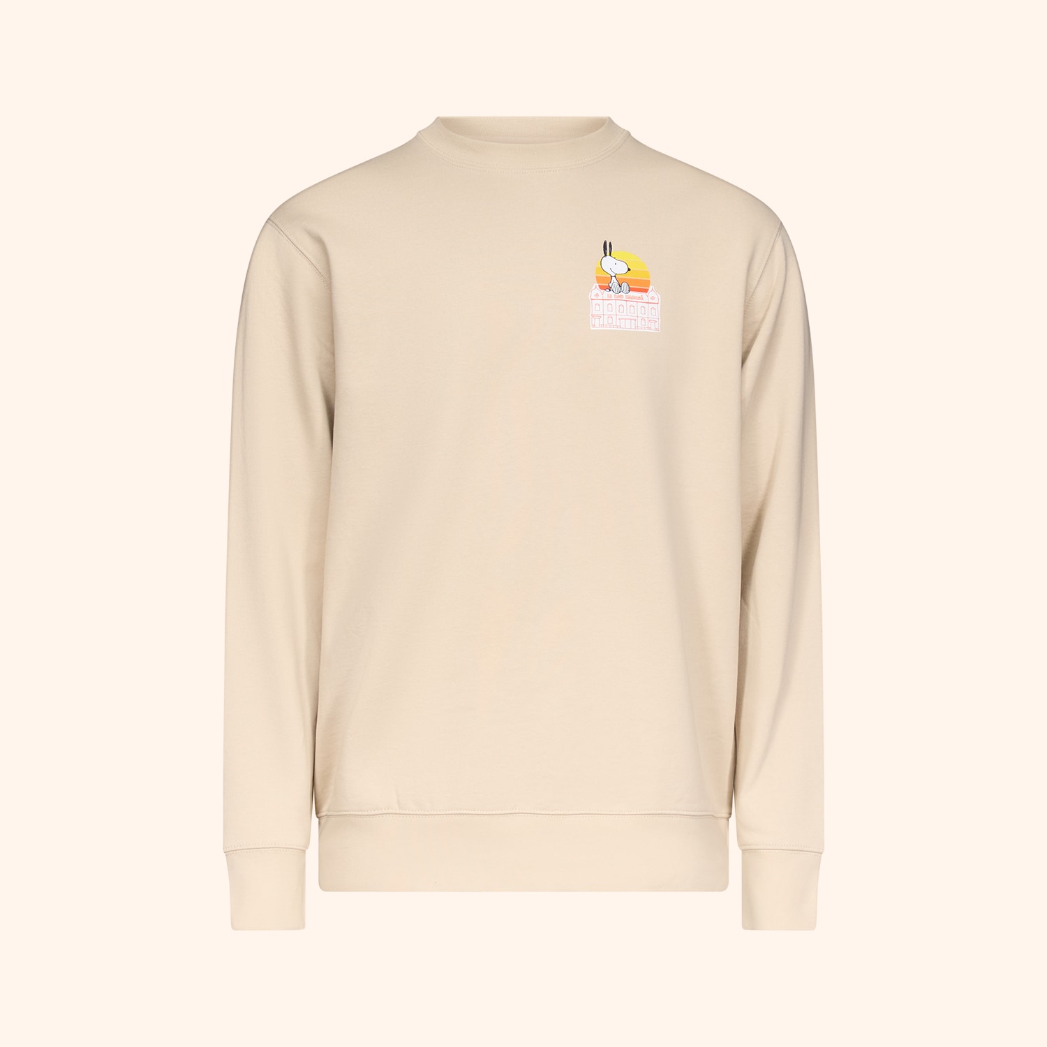 Sweat Snoopy "Couché de Soleil" - Adulte
