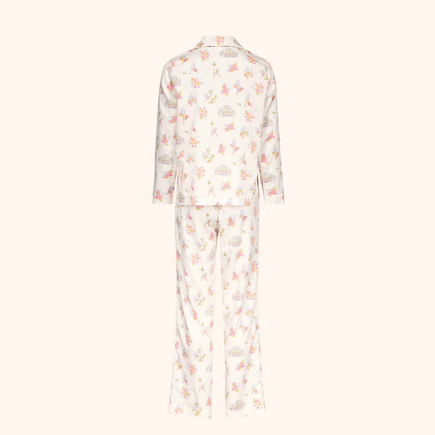Pyjama pour femme en satin de coton exclusif Le Bon Marché