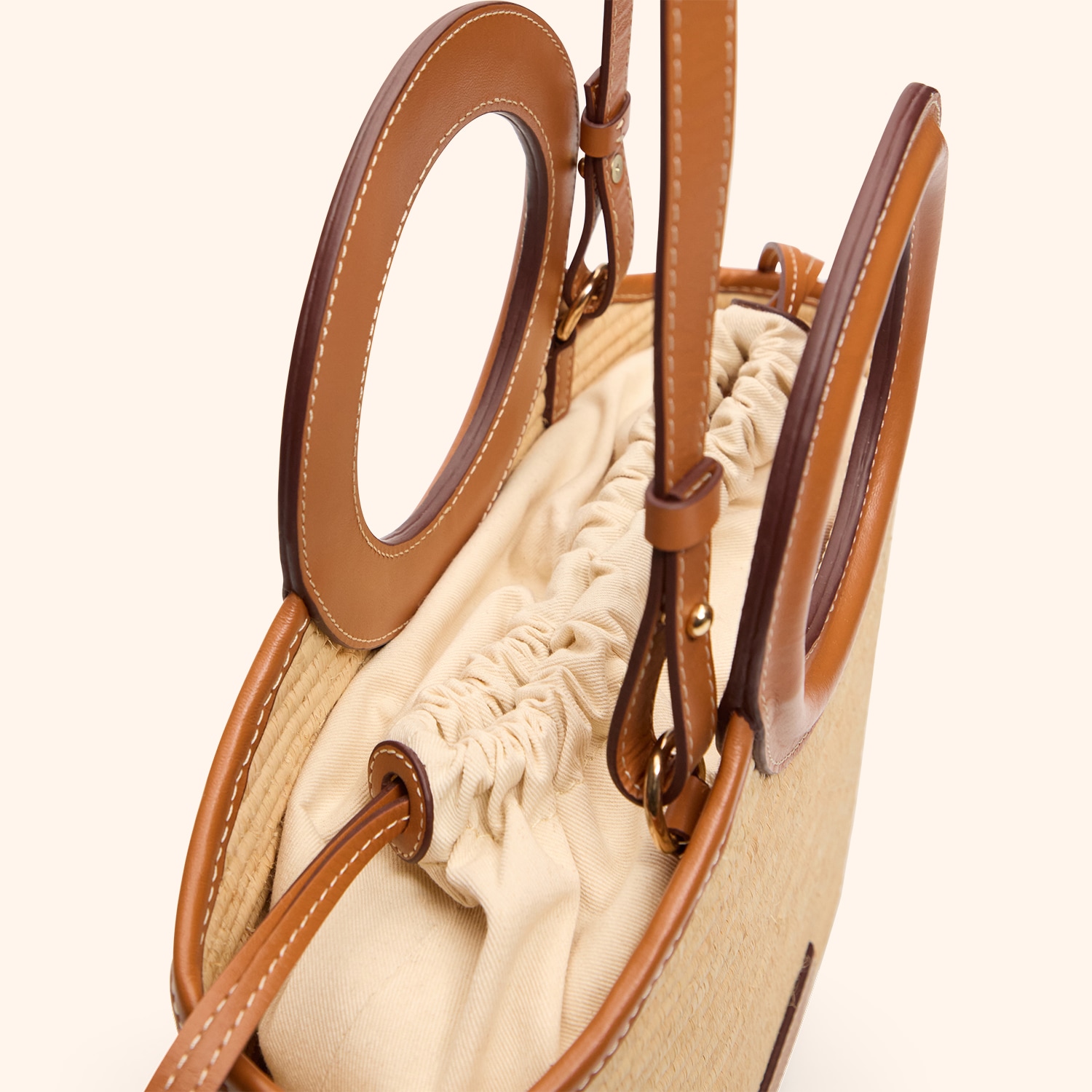 Sac découpe raphia Petit Modèle