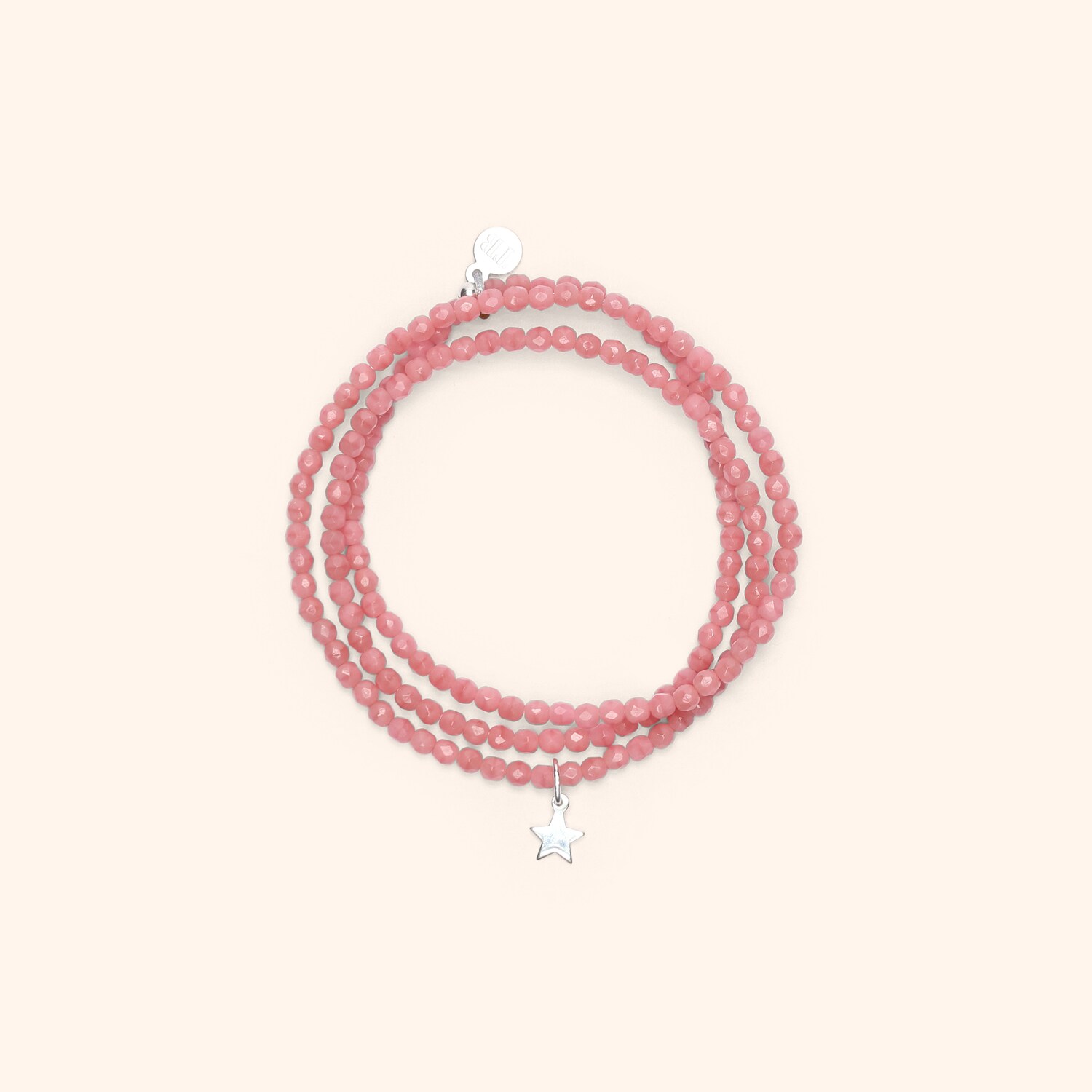 Bracelet étoile rose