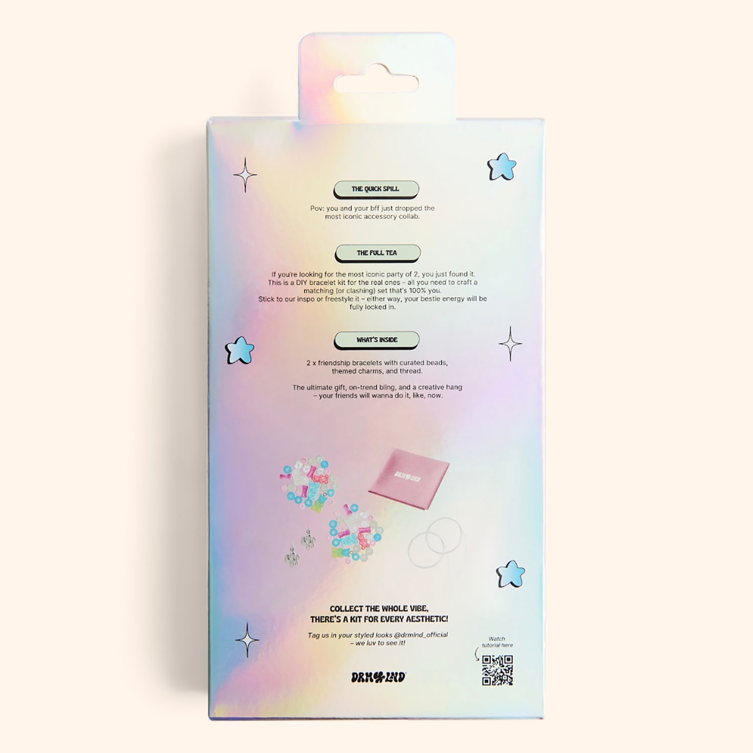 Kit bijoux 2 en 1 "Candy Core"