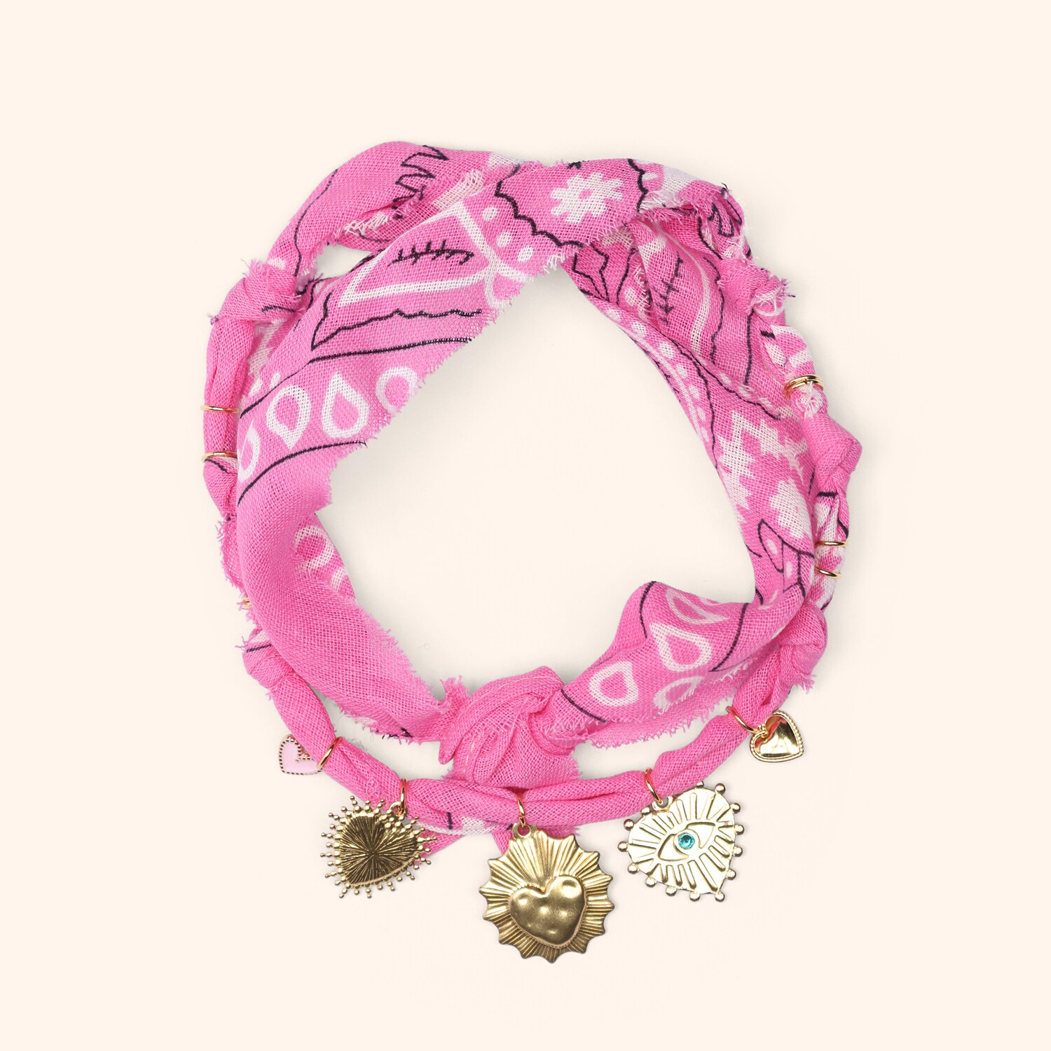 Collier Multi Cœurs