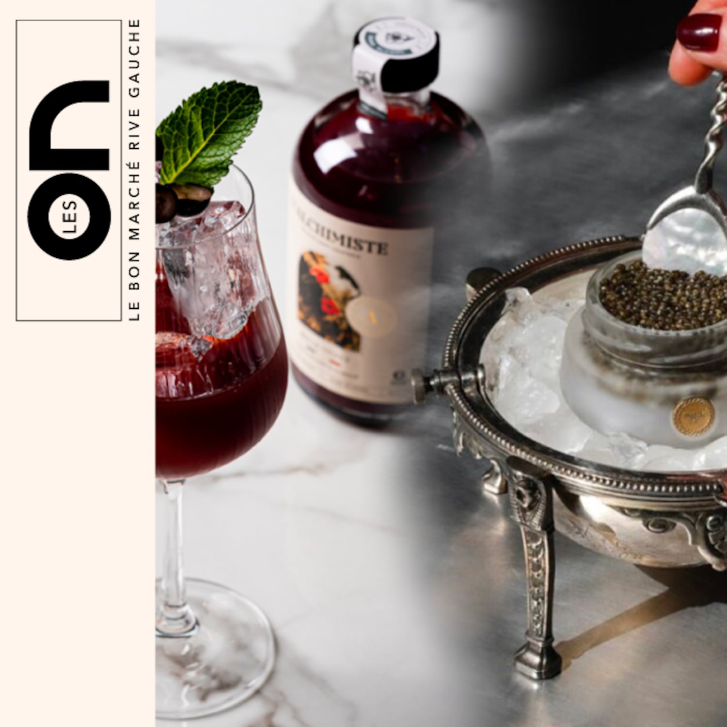 Atelier pairing : Cocktails sans alcool et caviars