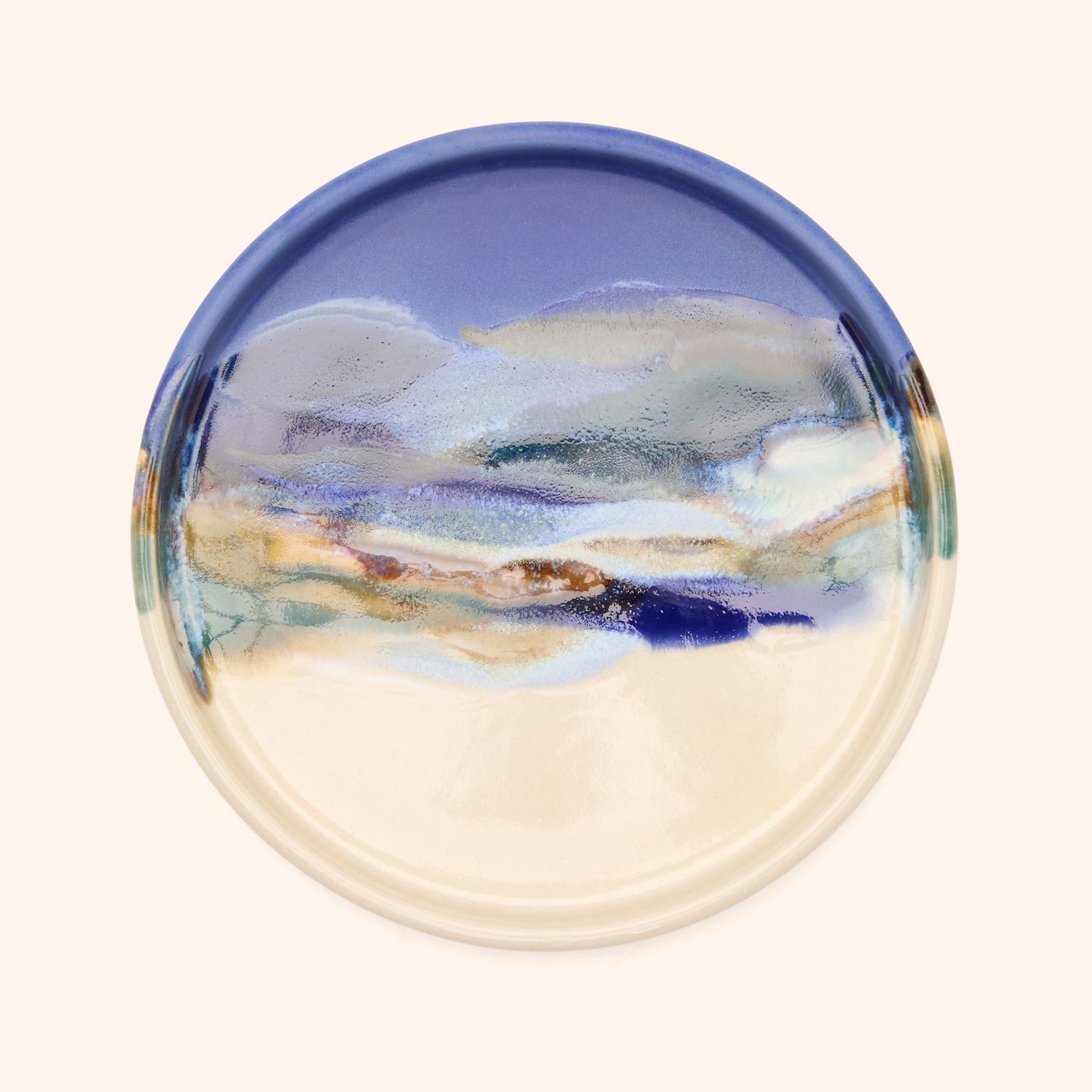 Assiette Terra Paesina