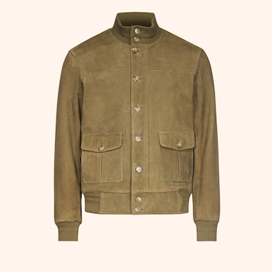 Blouson suede grandes poches, , hi-res