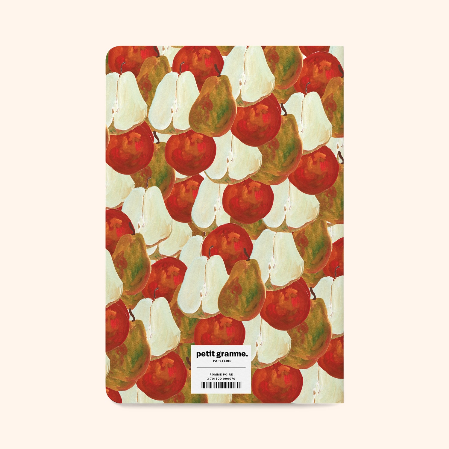 Carnet A5 Pomme Poires