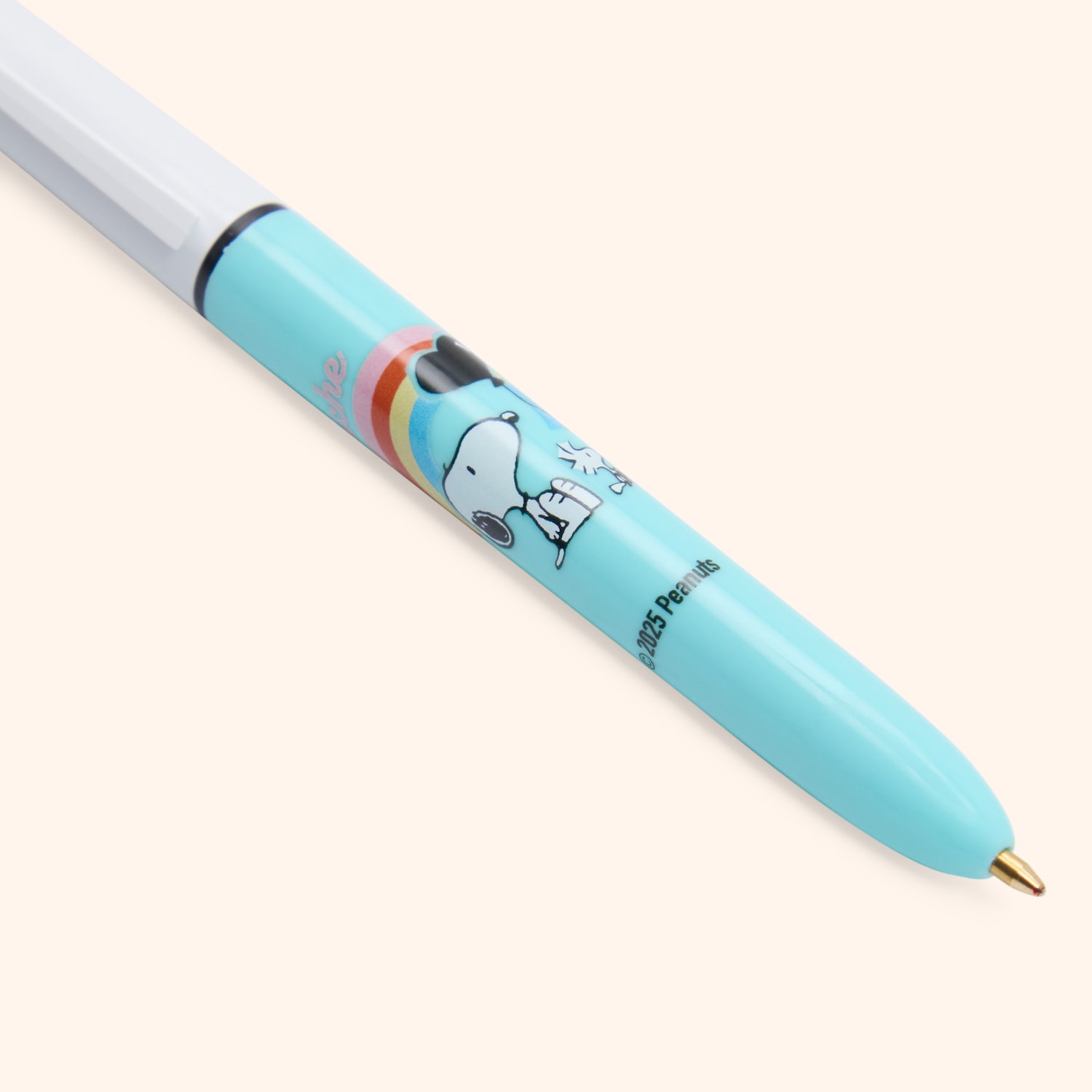 Stylo bic Snoopy "Arc-en-ciel"