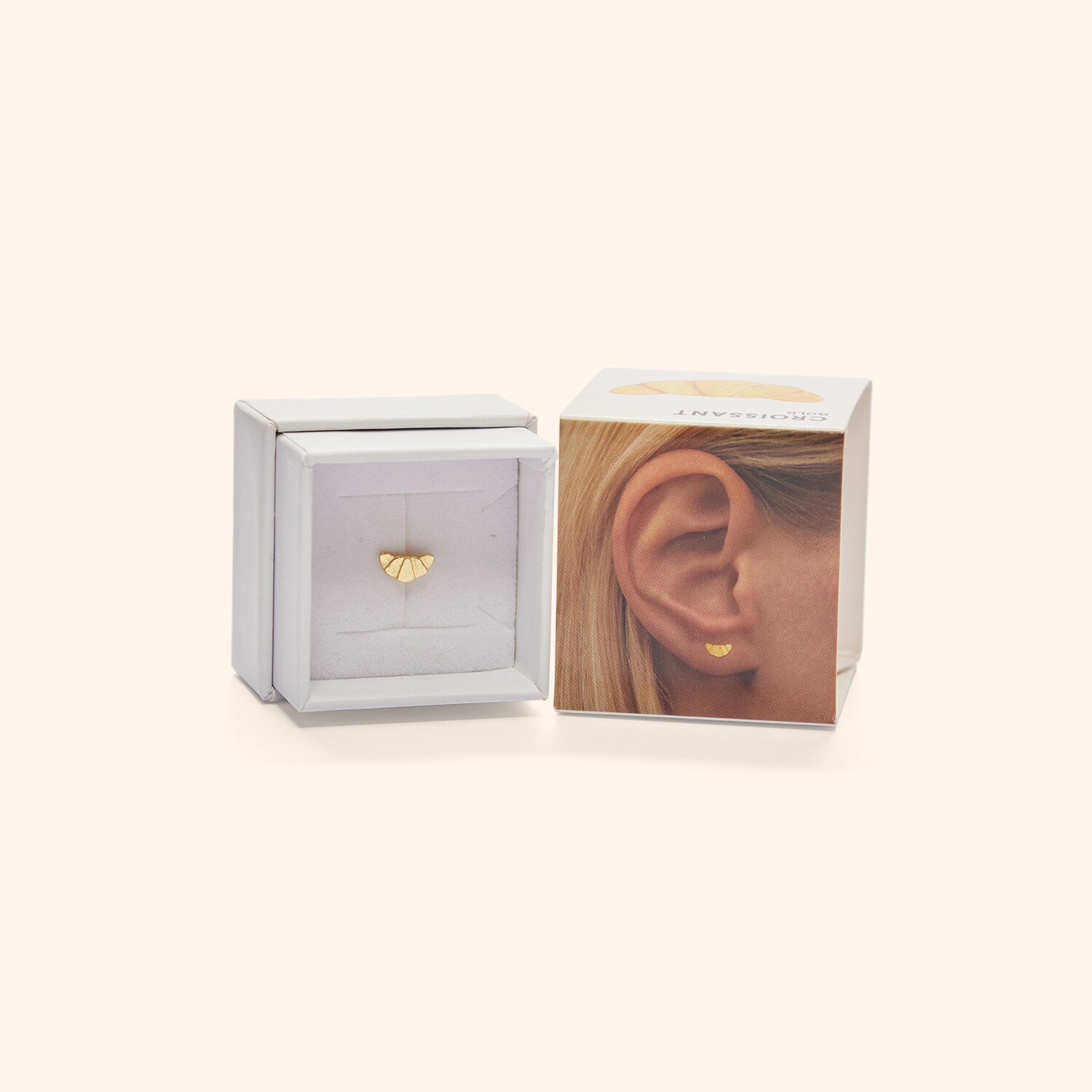 Boucle d'oreille croissant