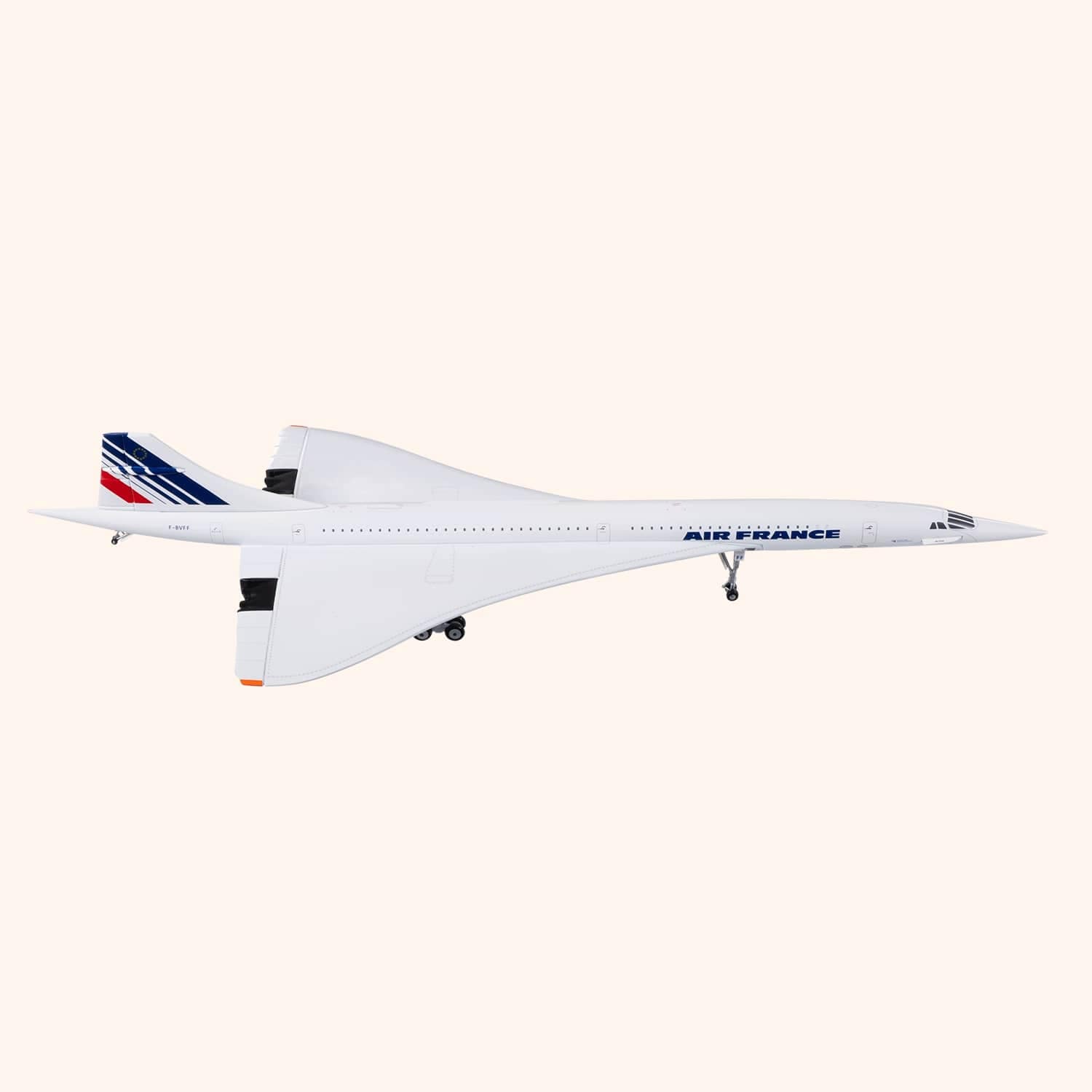 Maquette Sud Aviation Concorde F-BVFF Roissy CDG