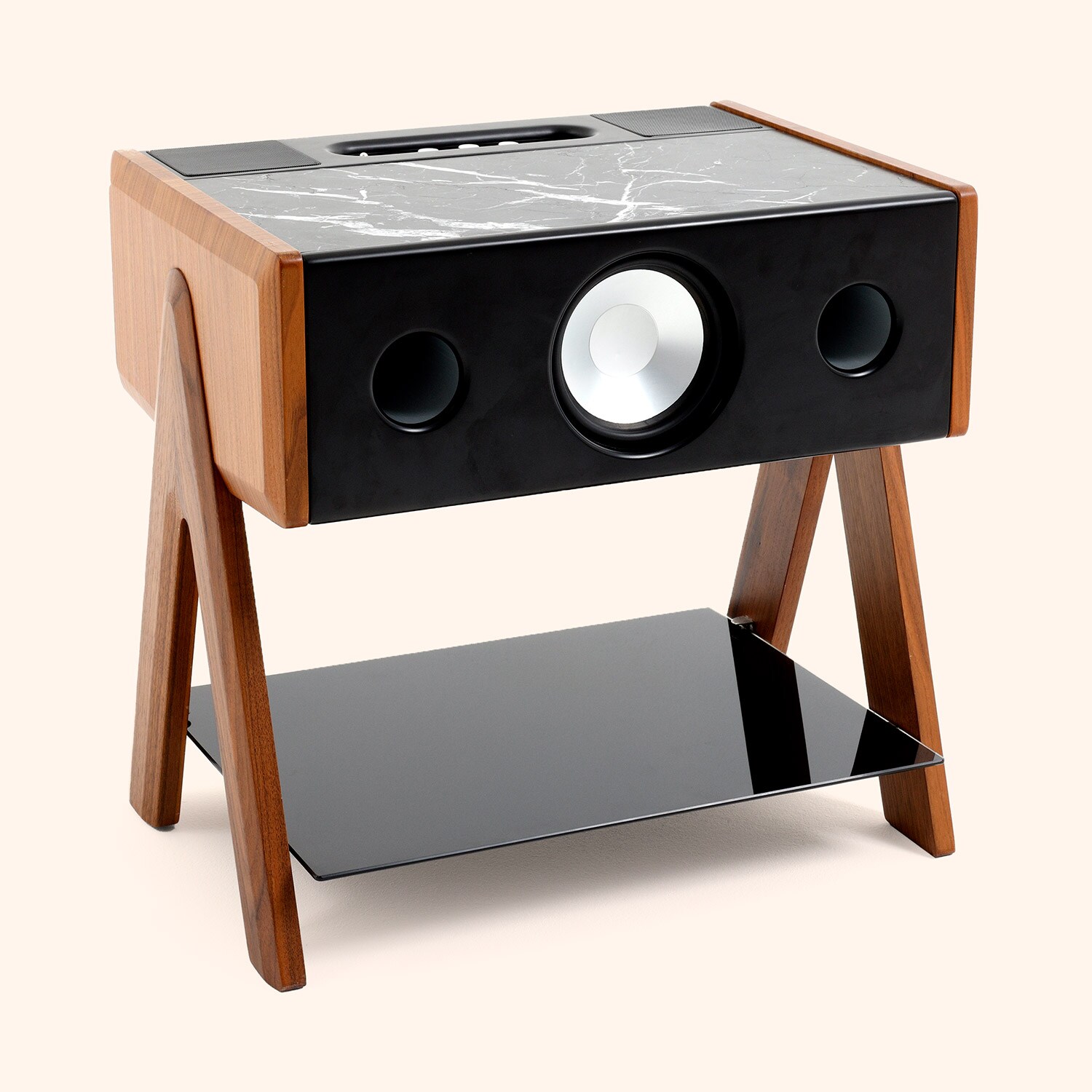 Enceinte Cube Marbre