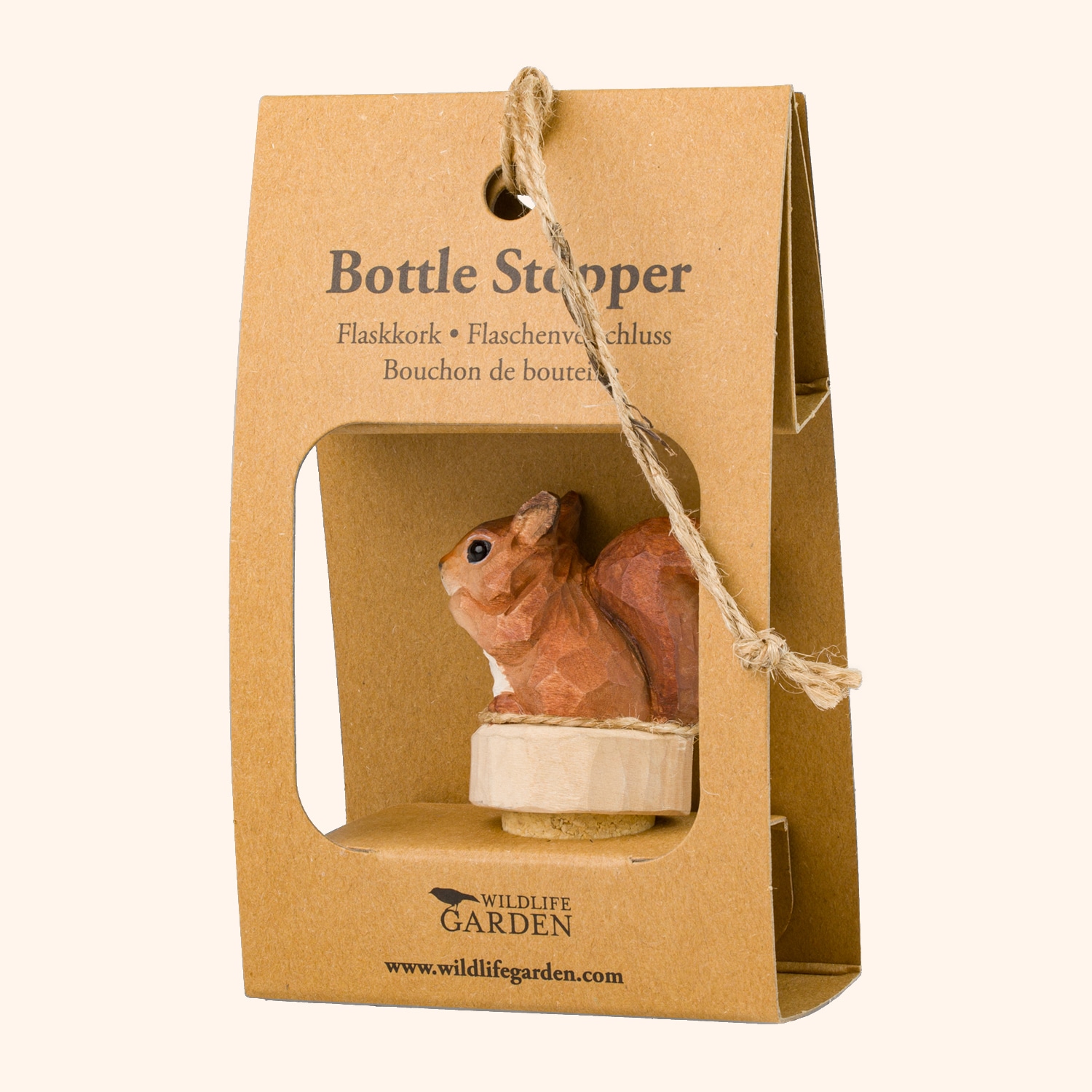 Bouchon en li&egrave;ge &eacute;cureuil