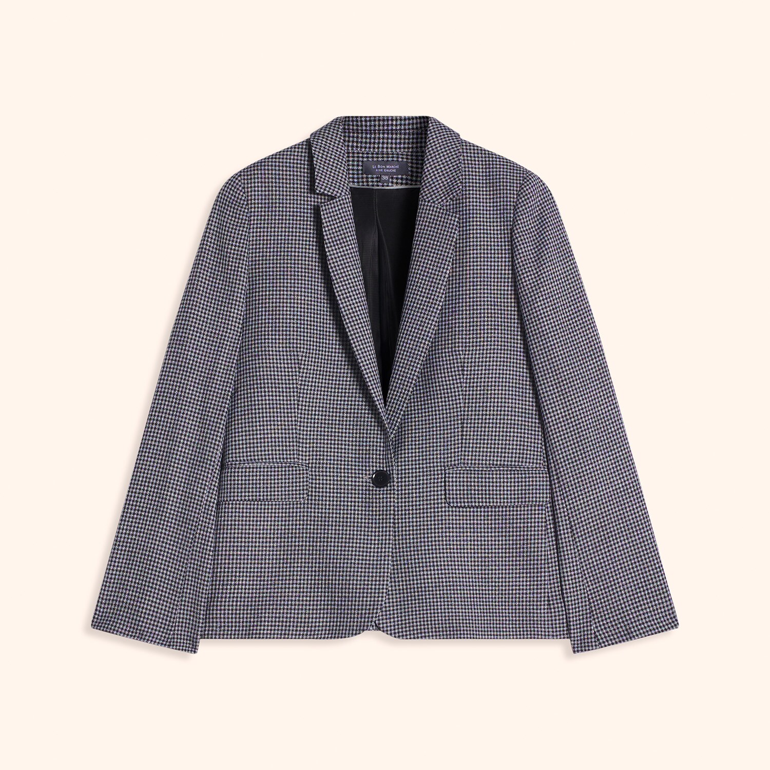 Veste pied-de-poule