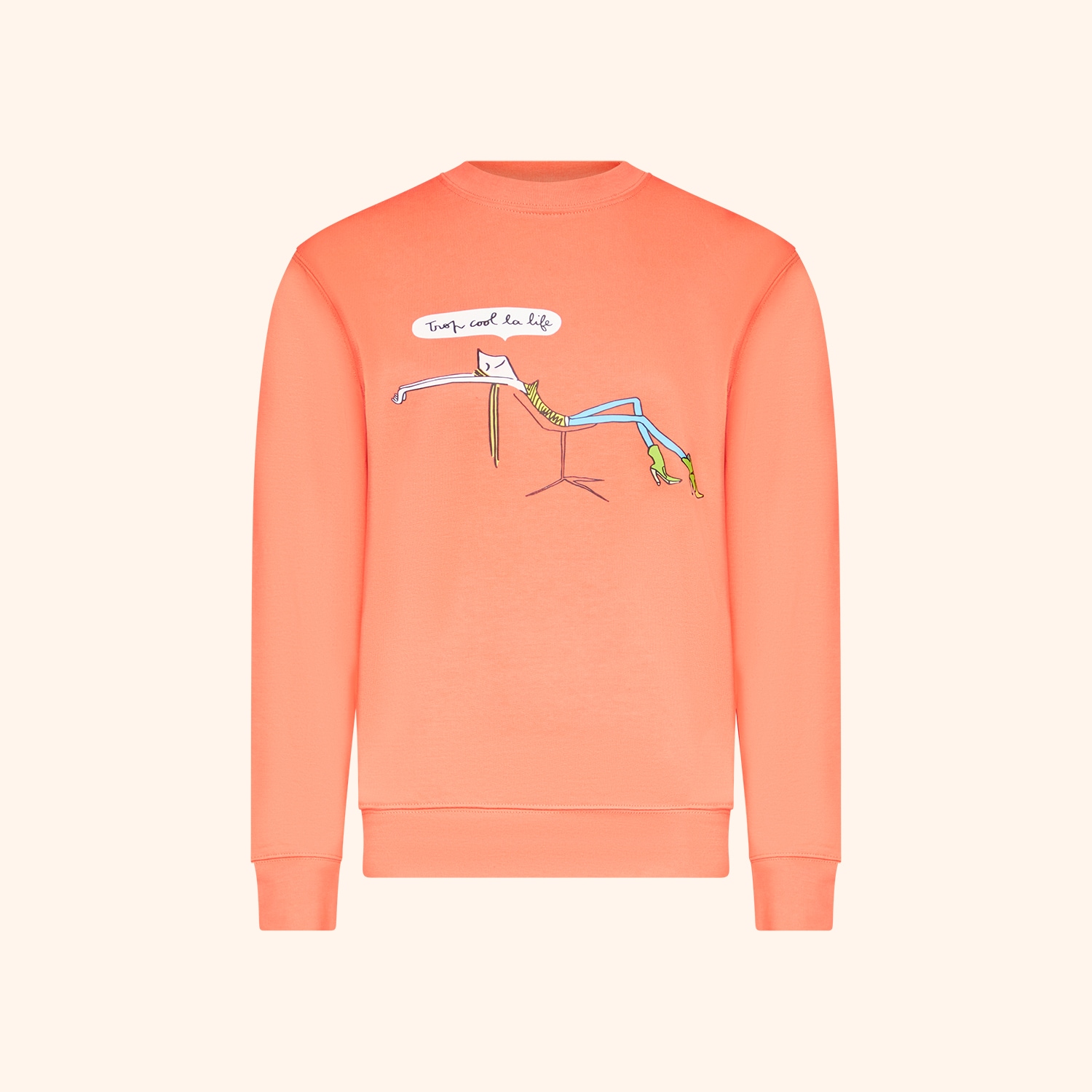 Sweat SOLEDAD "Trop cool la life"