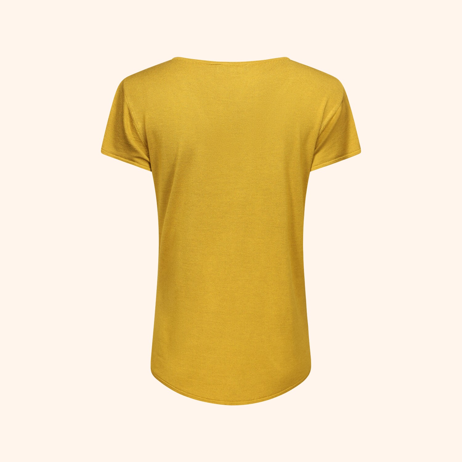 T-shirt col V manches courtes