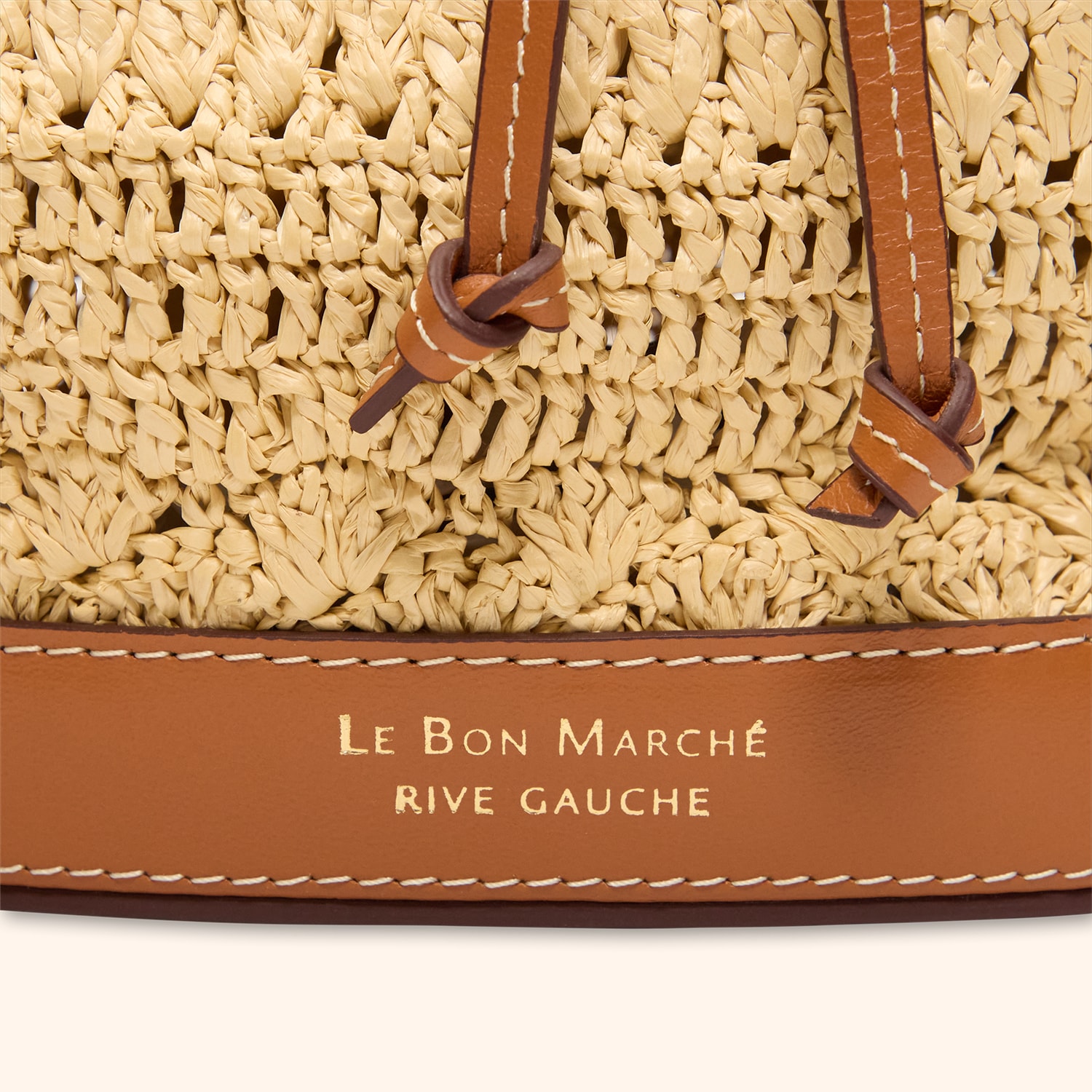 Sac seau crochet