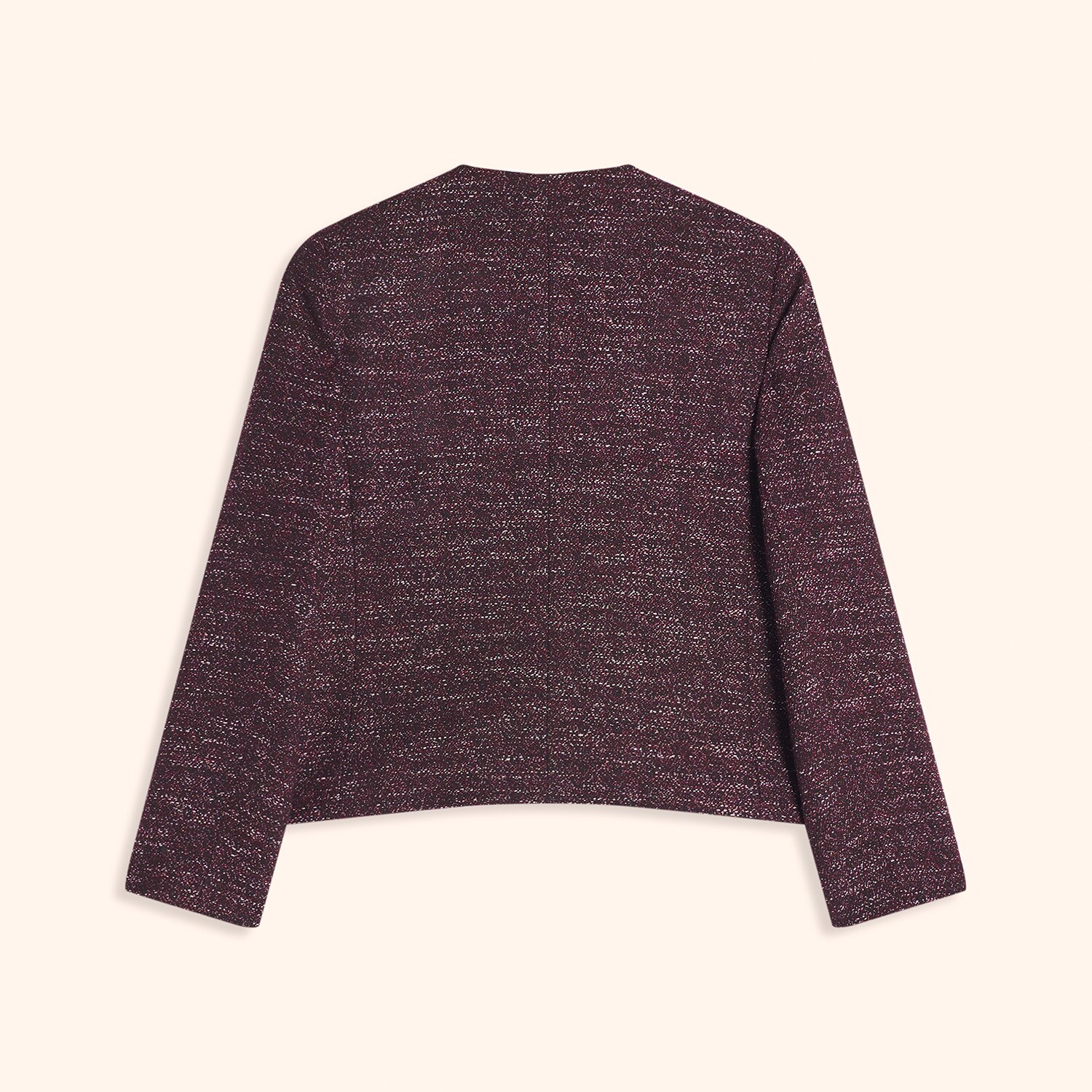 Veste courte tweed