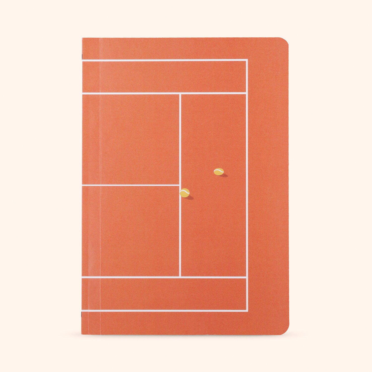 Carnet de Notes " Tennis sur Terre Battue"