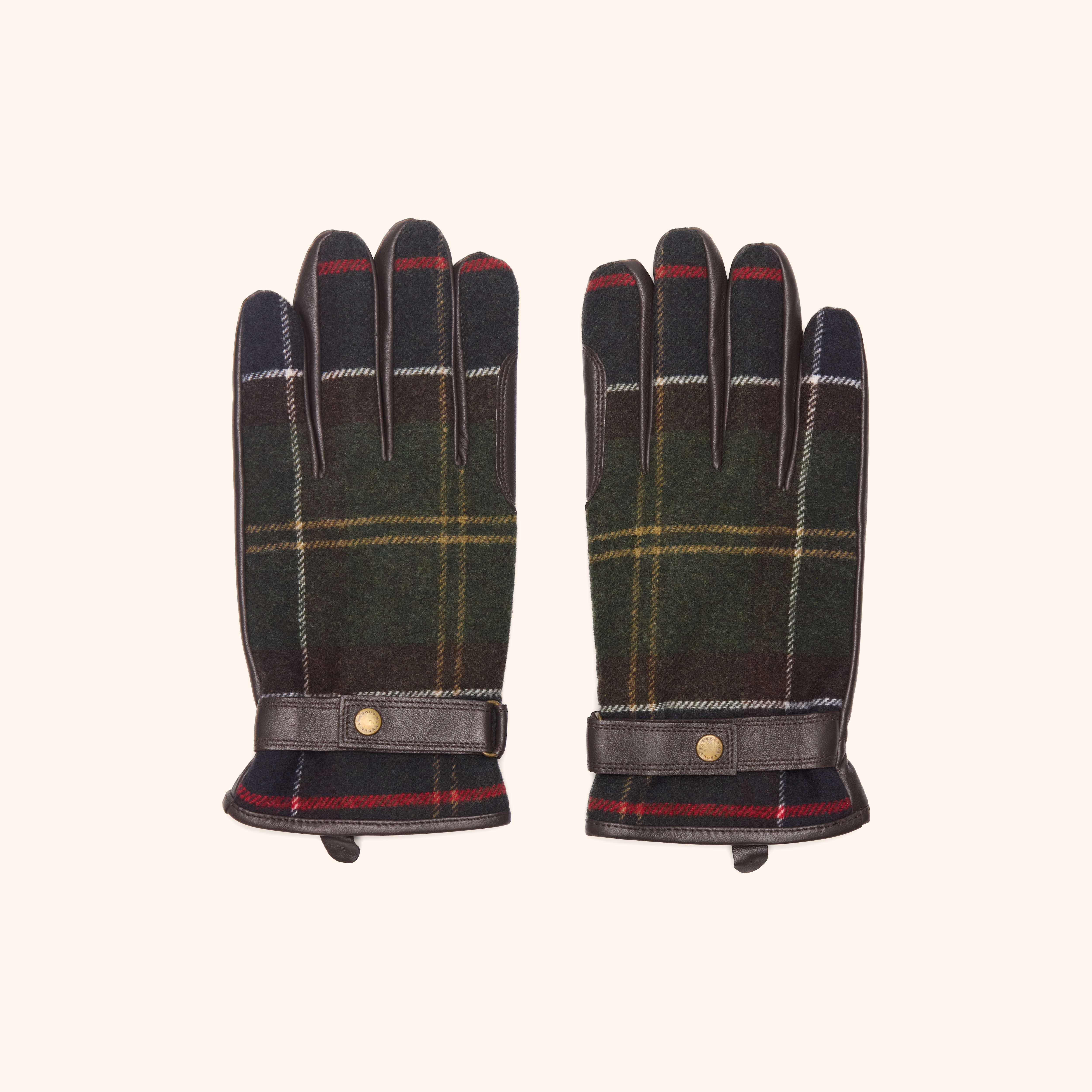 Gants tartan