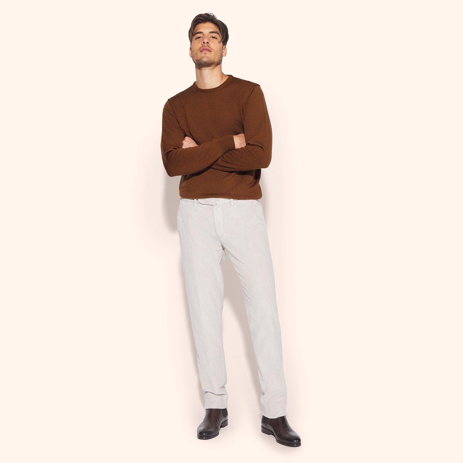 Pantalon velours grosse côtes