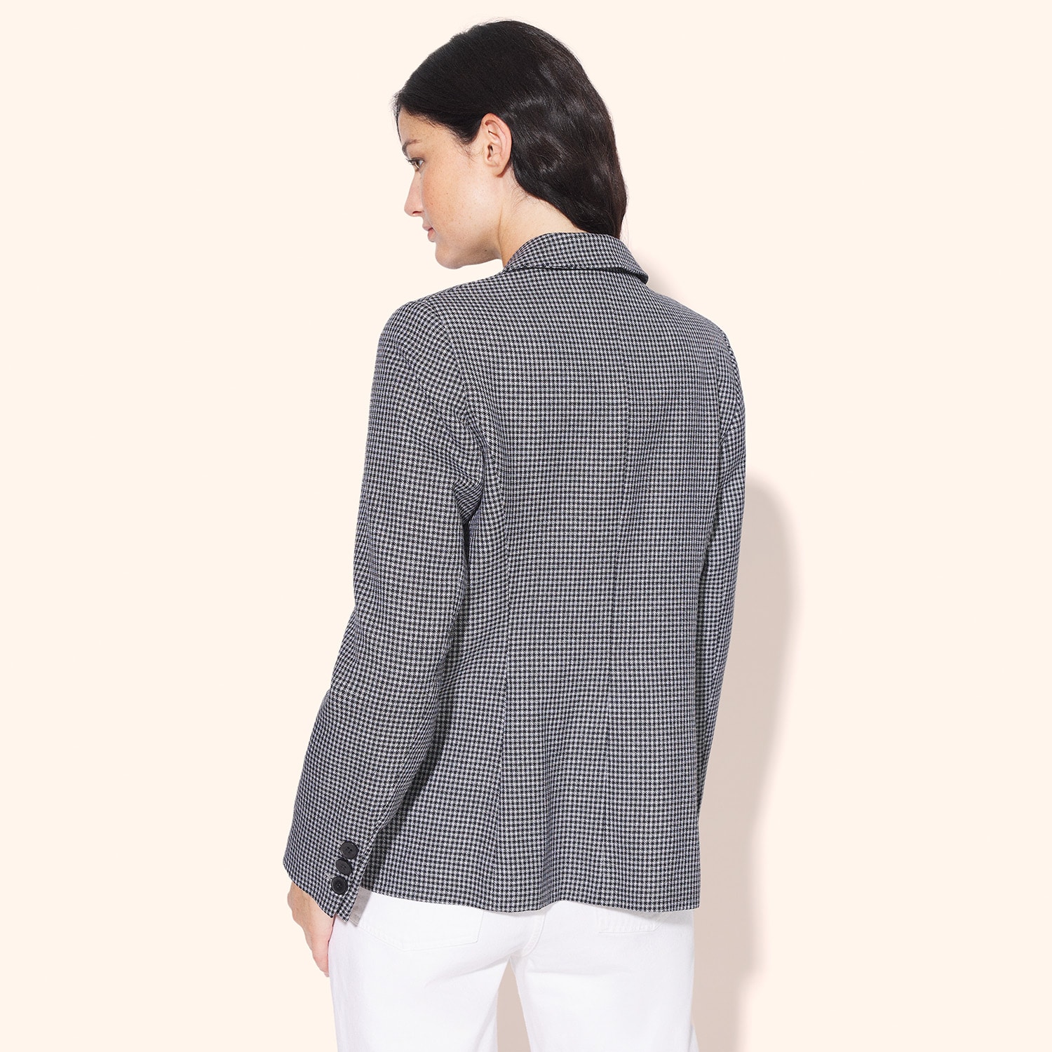 Veste pied-de-poule