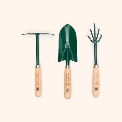 Le Kit de 3 outils de jardinage des Fermes de Gally, , hi-res