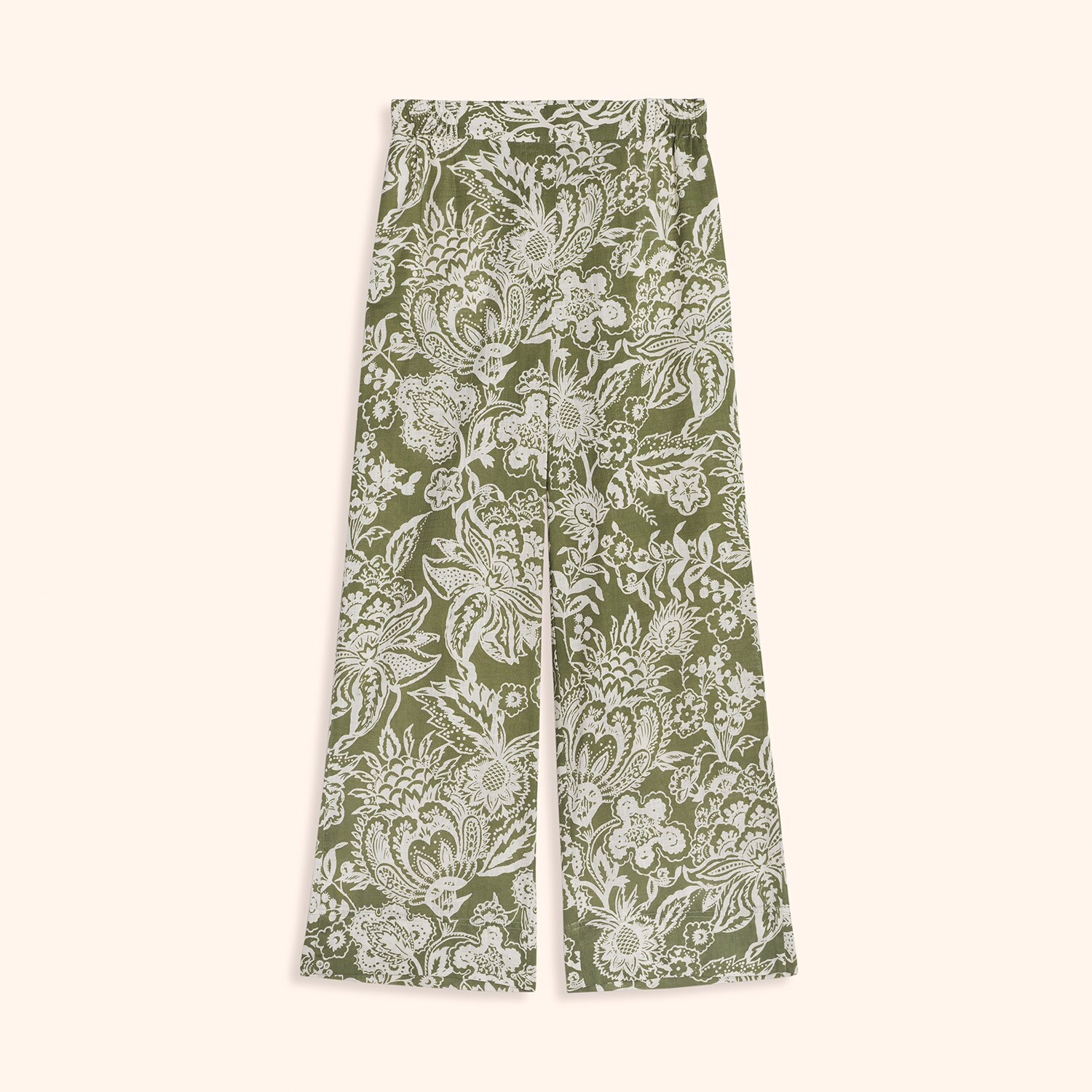 Pantalon imprimé floral 
