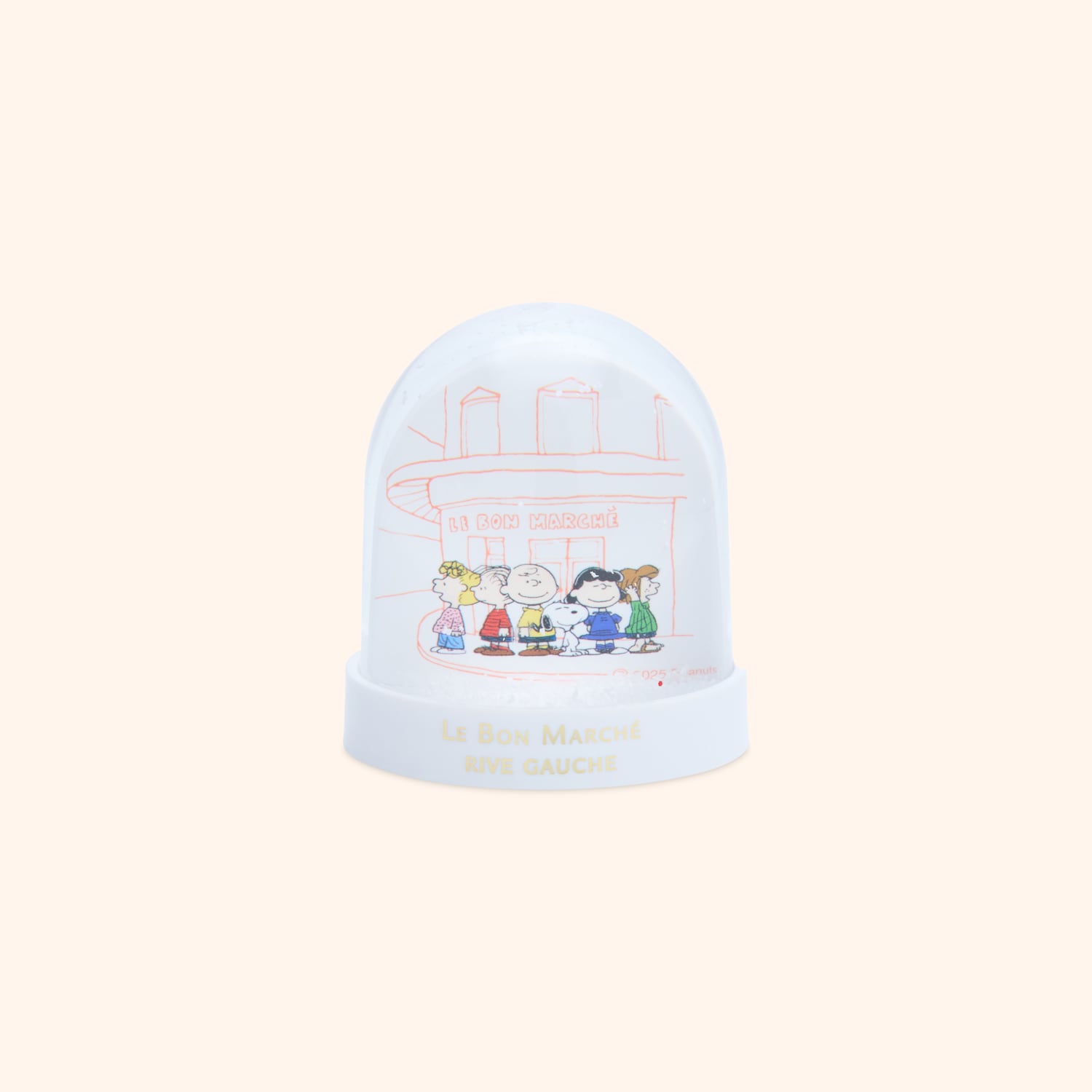 Boule à neige  Snoopy "Facade" 