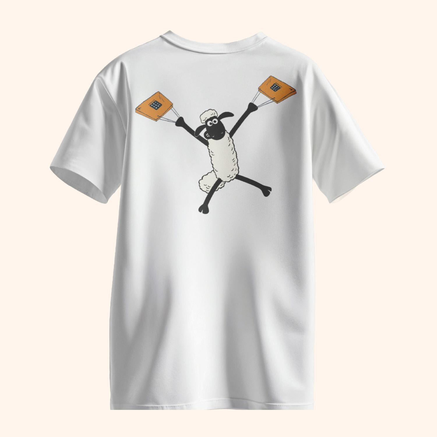 T-shirt Adulte Shaun Le Mouton "Saut"