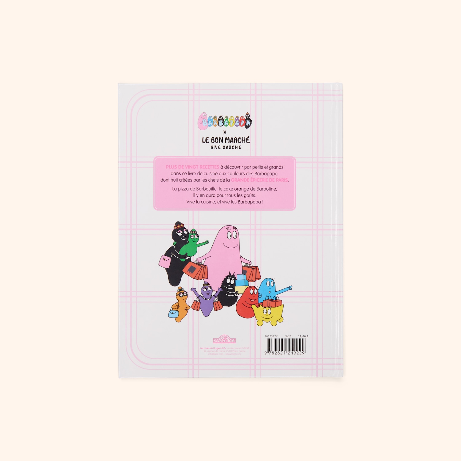 Livre de cuisine Barbapapa