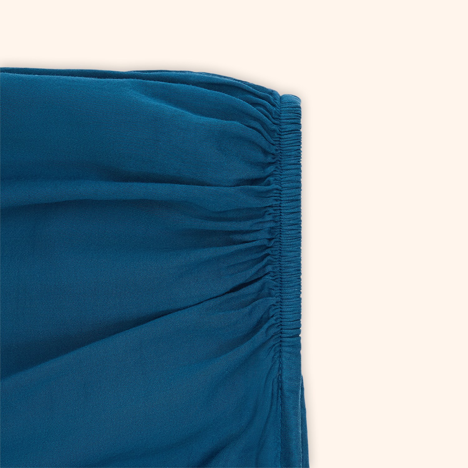 Drap Housse Sati en satin lavé