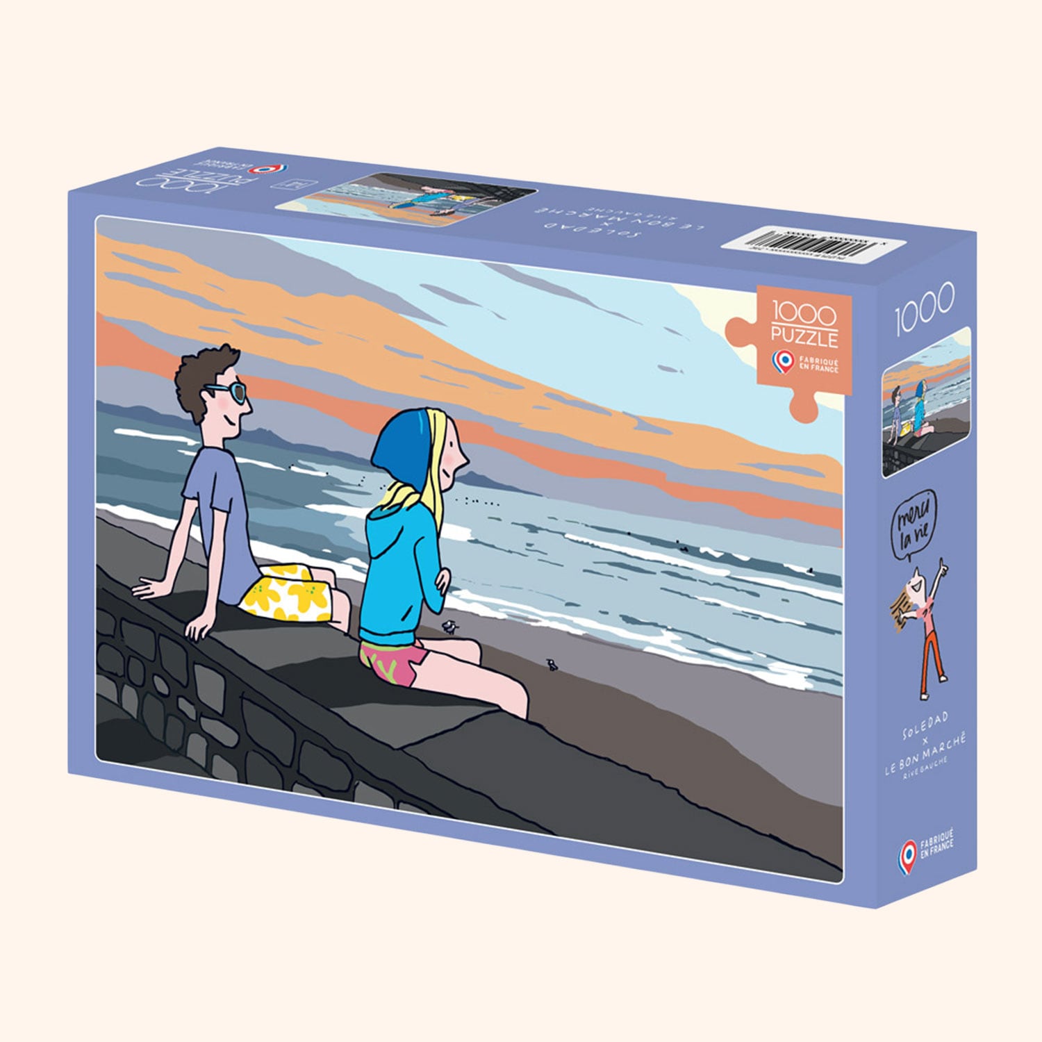 Puzzle SOLEDAD "Couch&eacute; de soleil"