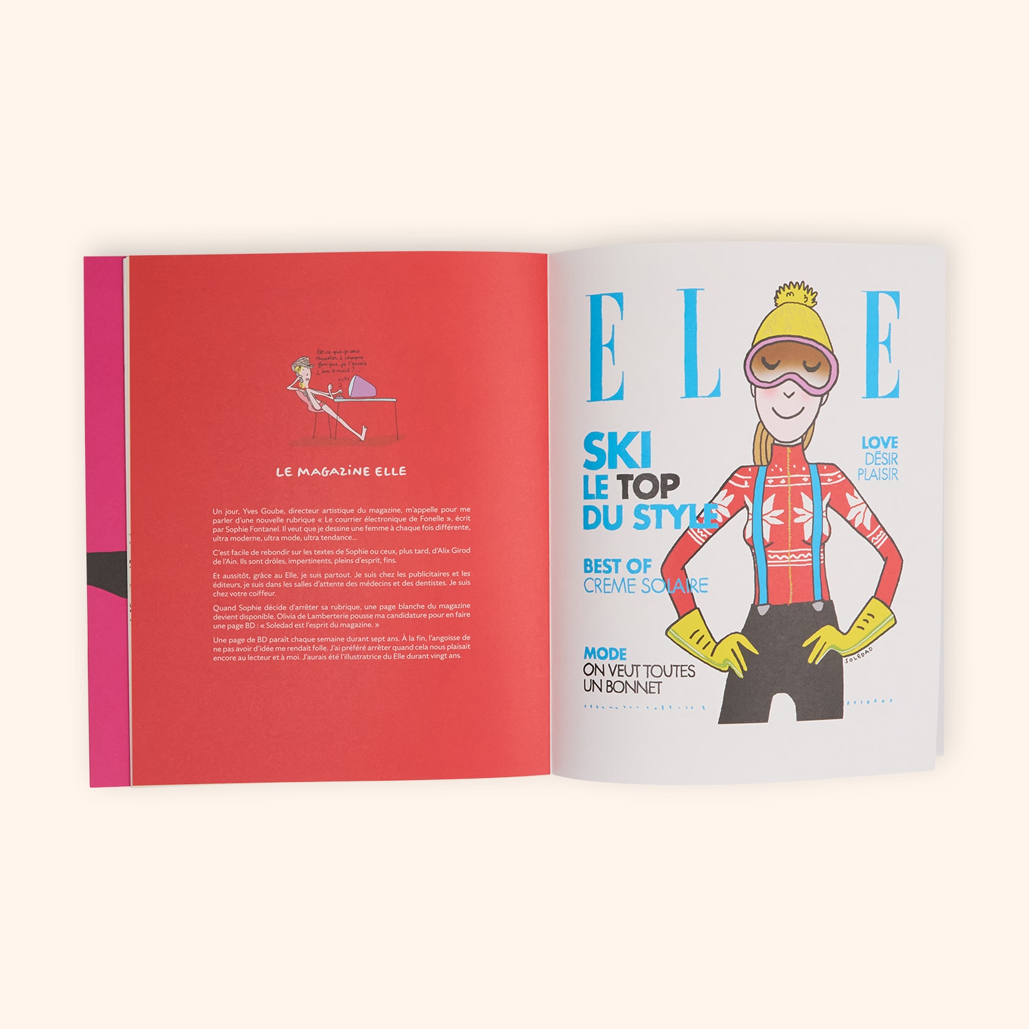 コラボ商品★LE BON MARCHE RIVE GAUCHE x OU EST CHARLIE Livre SOLEDAD - Edition limitée | LE BON MARCHÉ RIVE GAUCHE