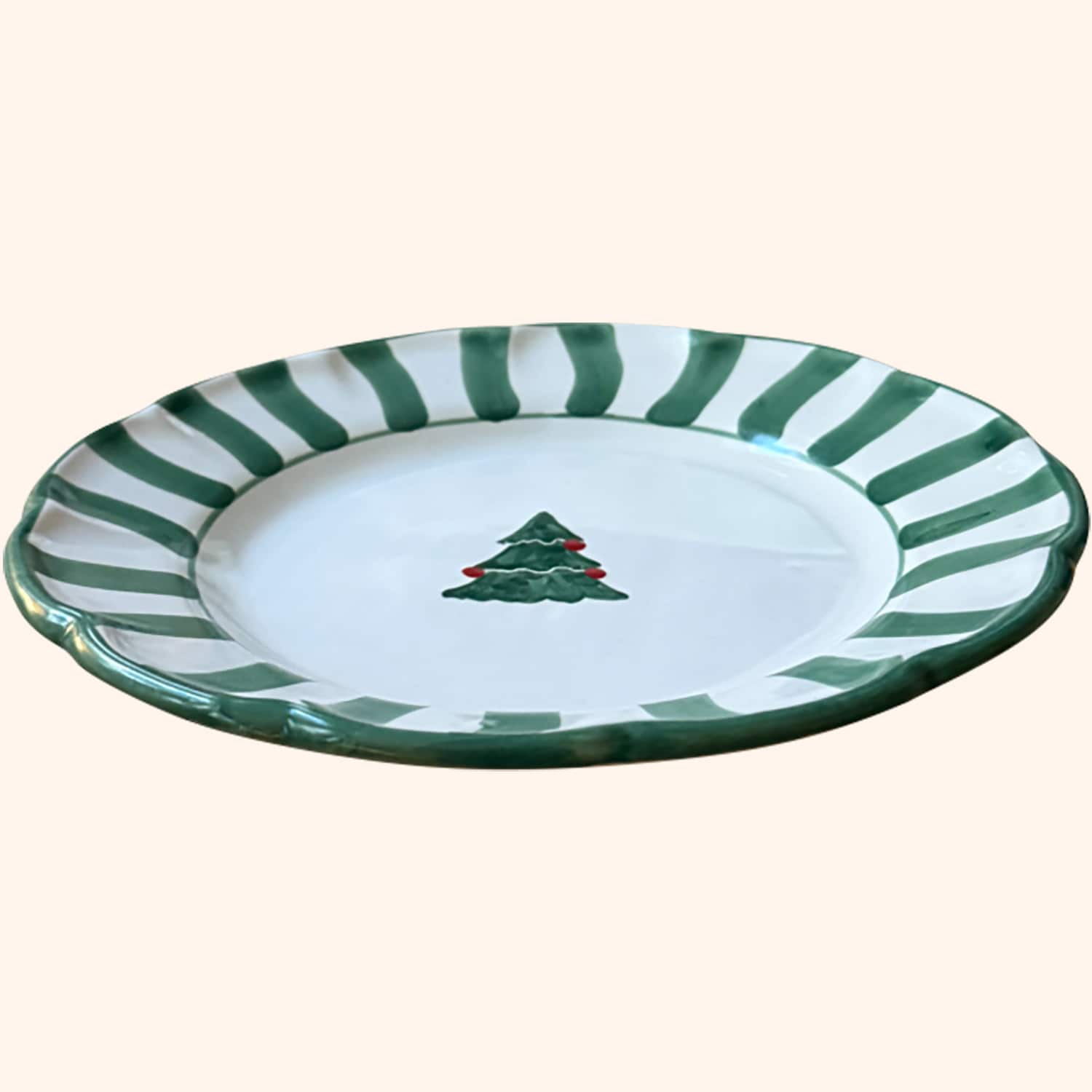Assiette sapin