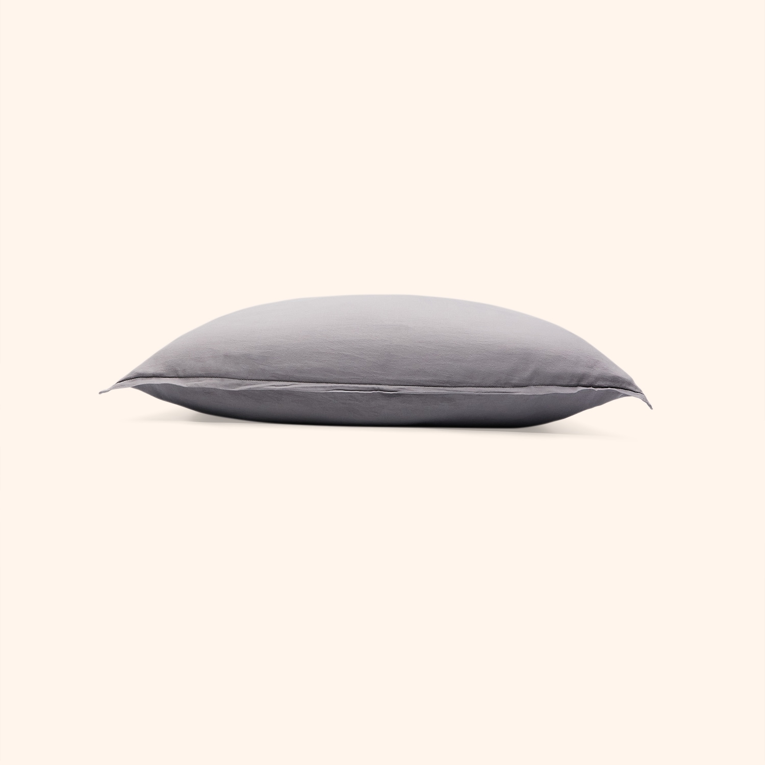Lot de 2 taies d'oreiller Sati en Satin Lavé