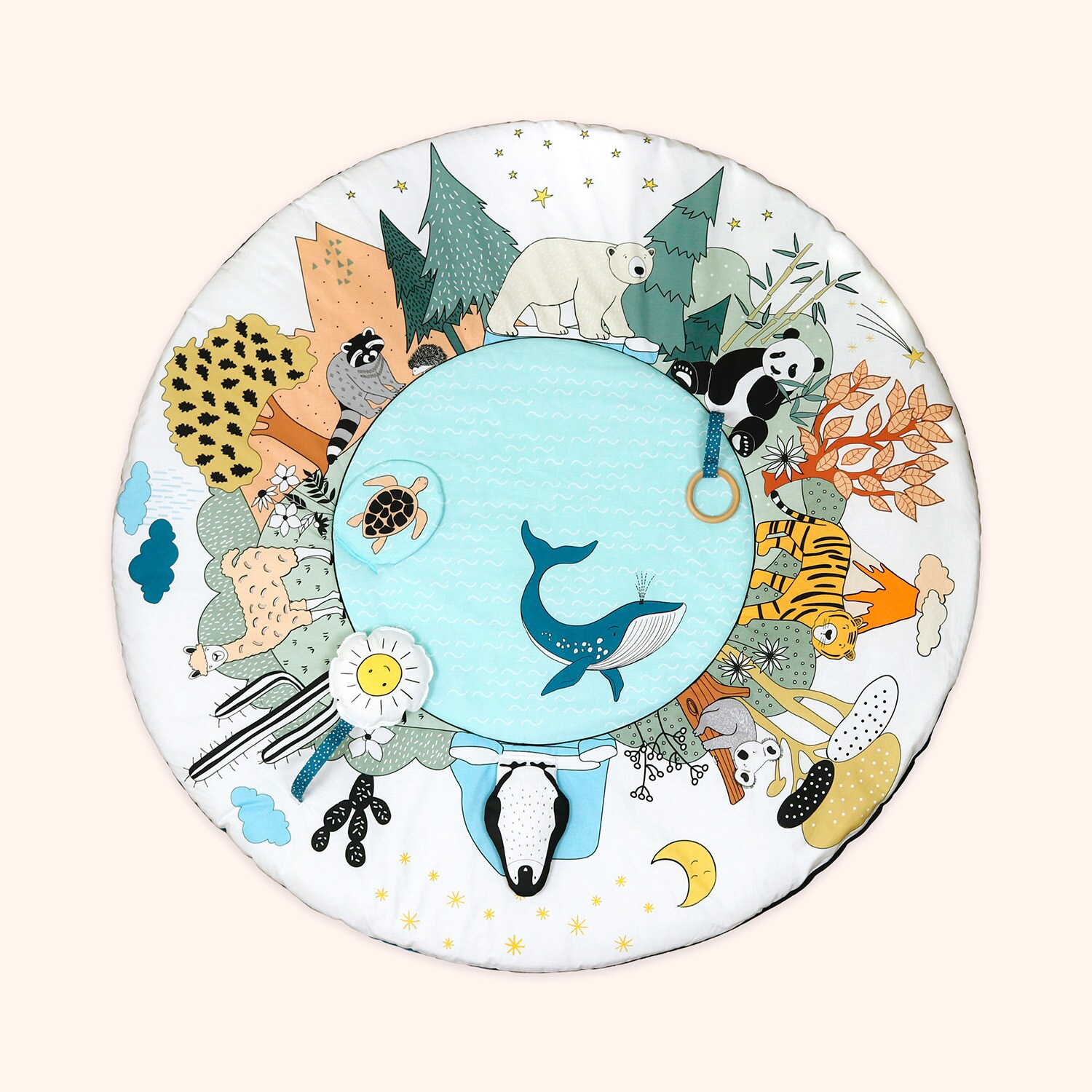 Tapis d'activités Tour du Monde