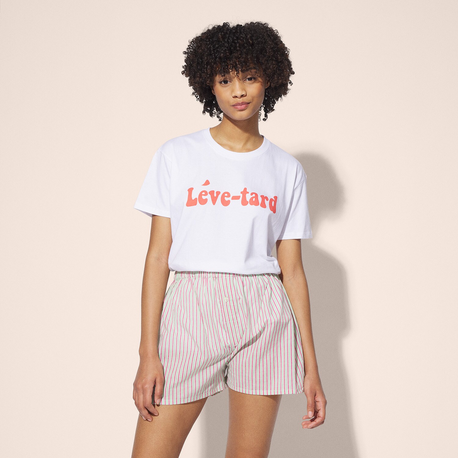 T-shirt lève tard